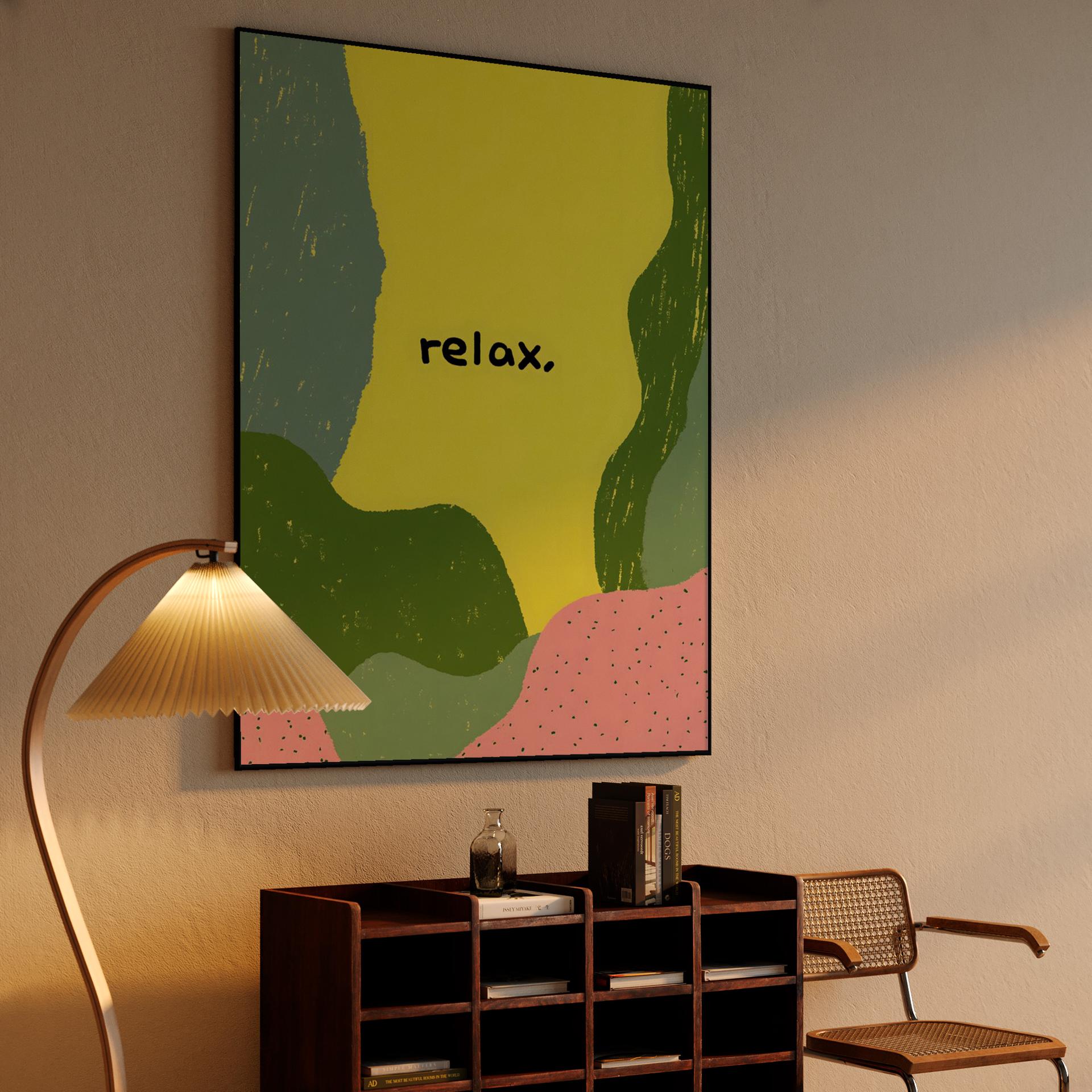 Relax Abstract Collage