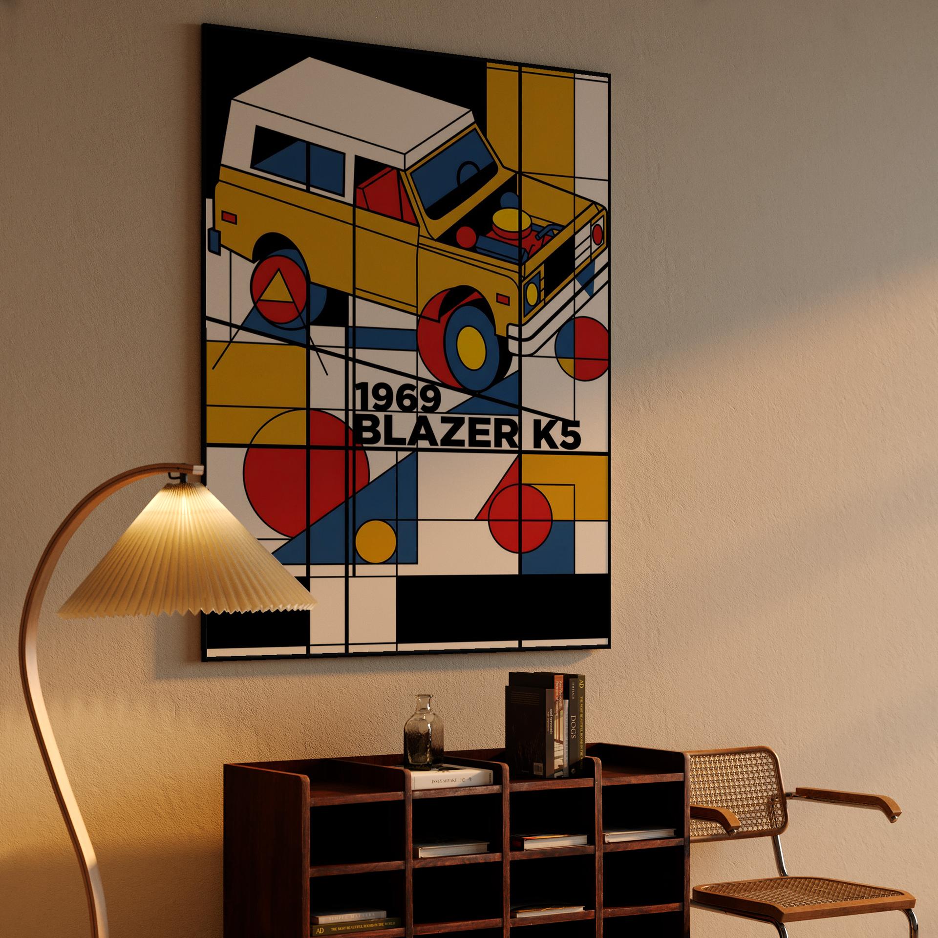 Blazer K5: De Stijl Composition