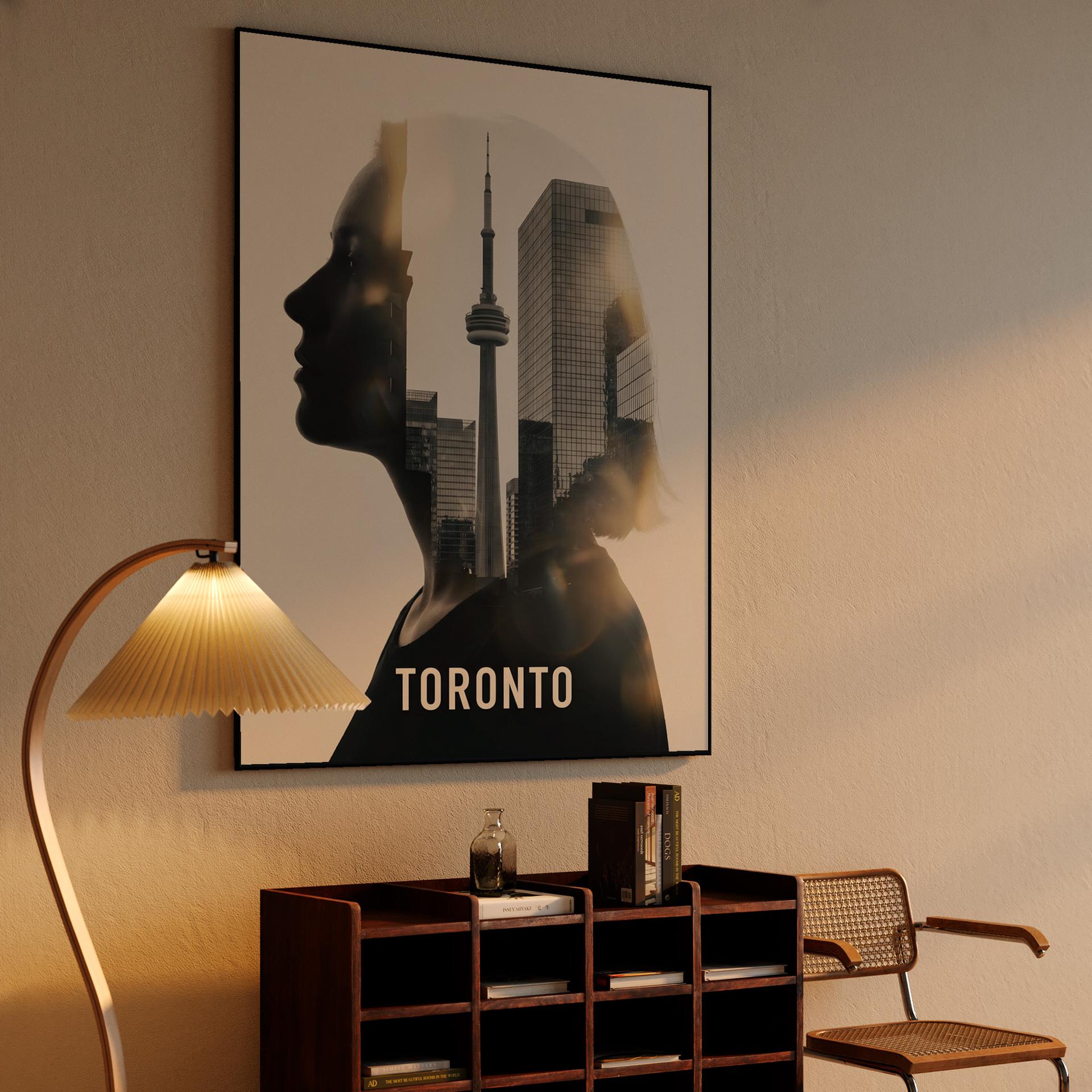 Toronto Spirit: Double Exposure Portrait