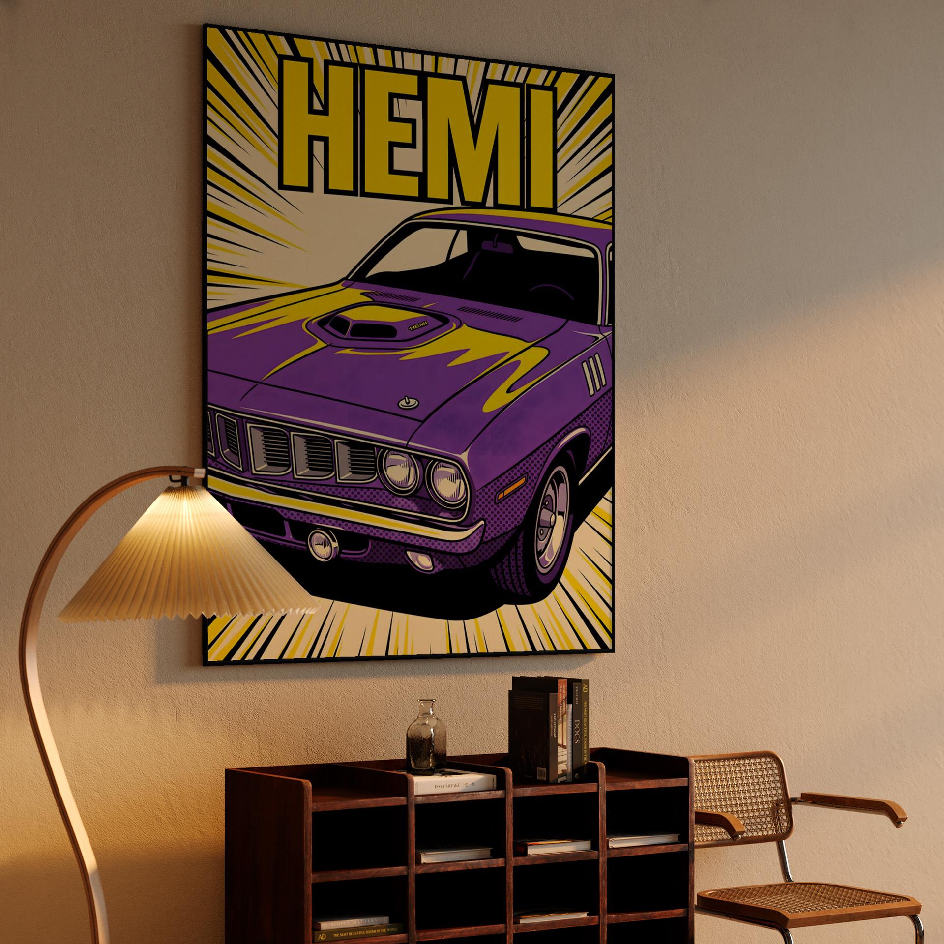 Hemi 'Cuda Comic Action Blast