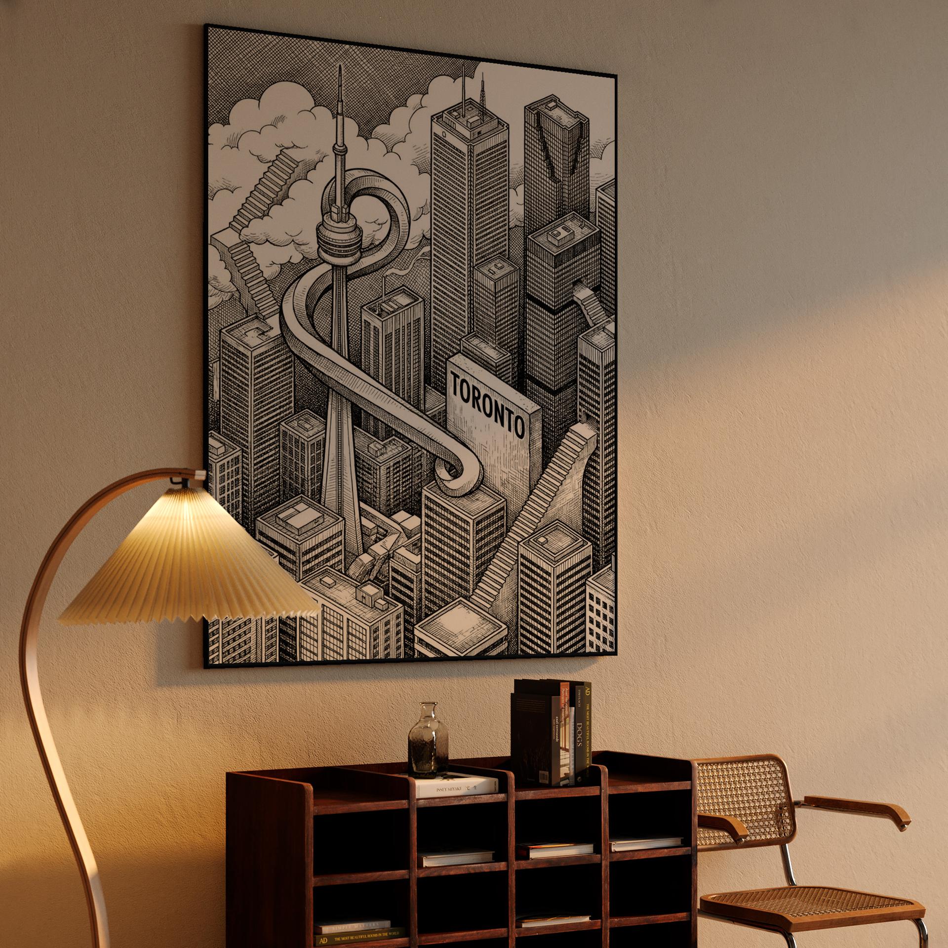 Toronto Dreamscape: The Twisted CN Tower