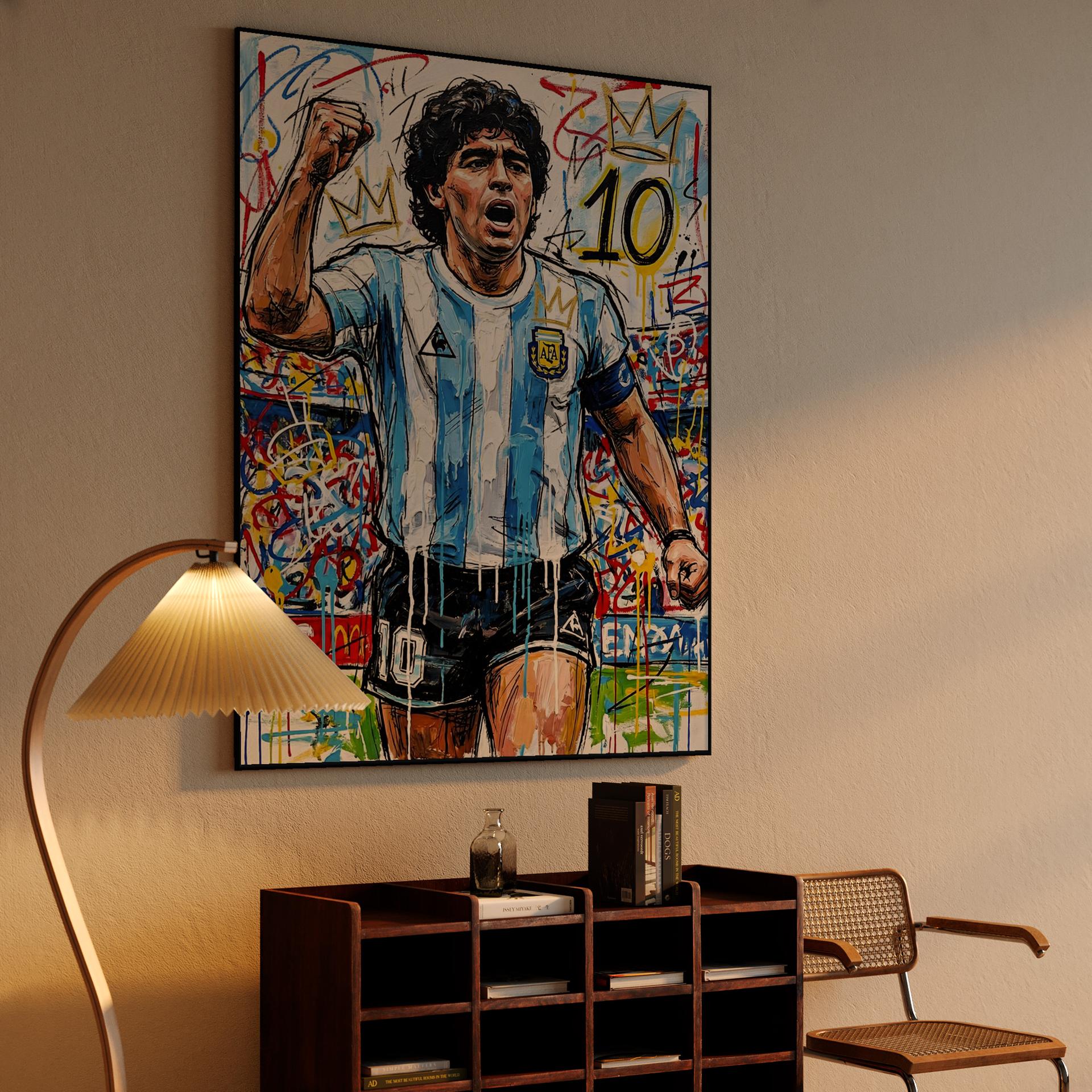Maradona: Neo-Expressionist King of Football