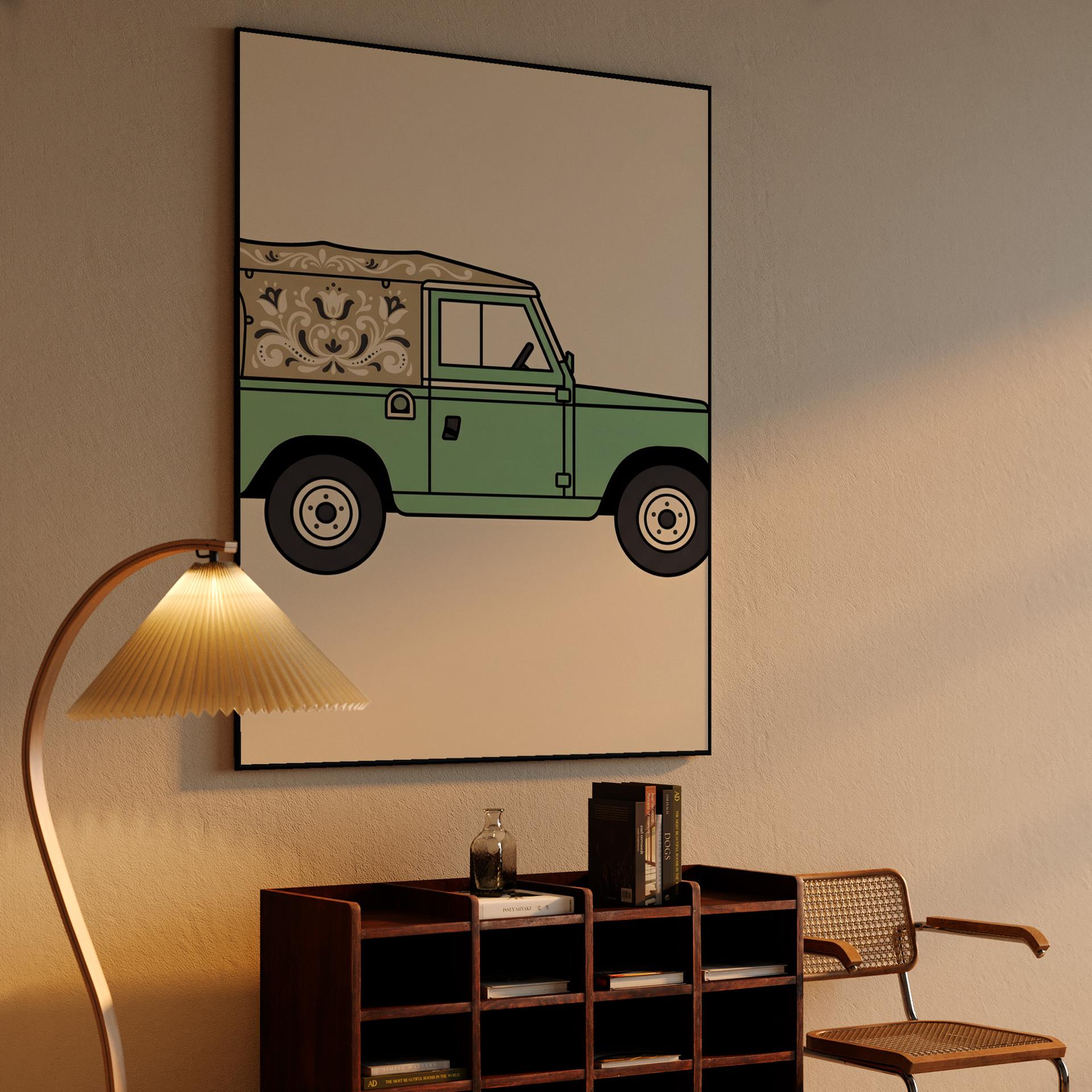 Ornate Expedition: Land Rover Series IIA Folk Art Edition