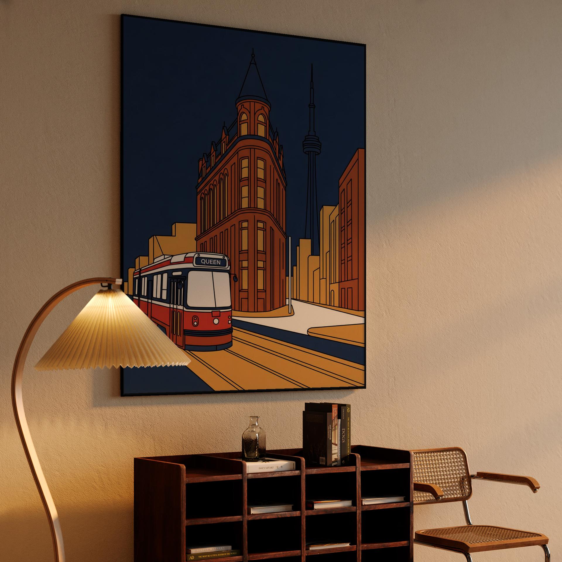 Toronto Urban Transit: Gooderham and CN Tower