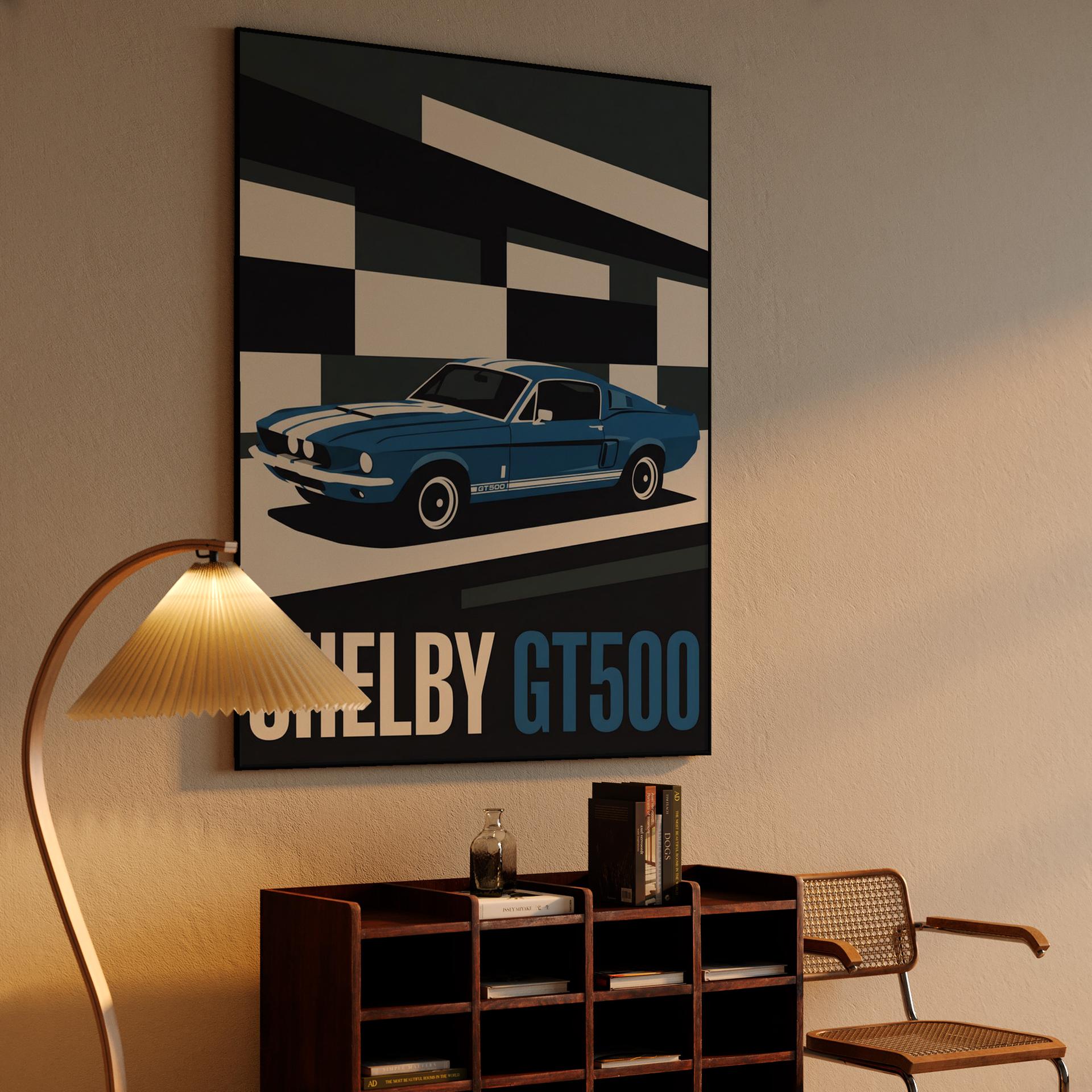 Shelby GT500 Geometric Muscle