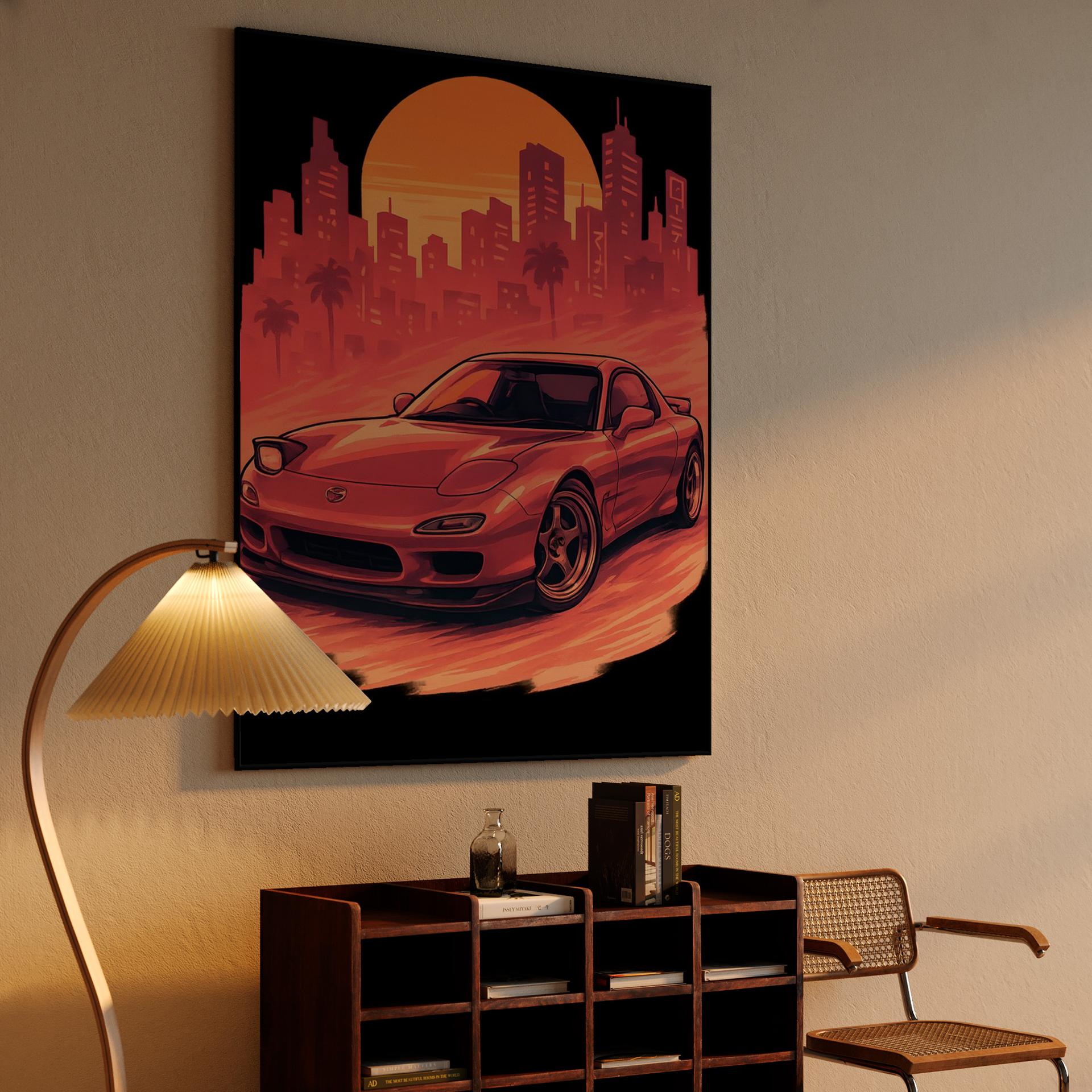 Synthwave City Racer