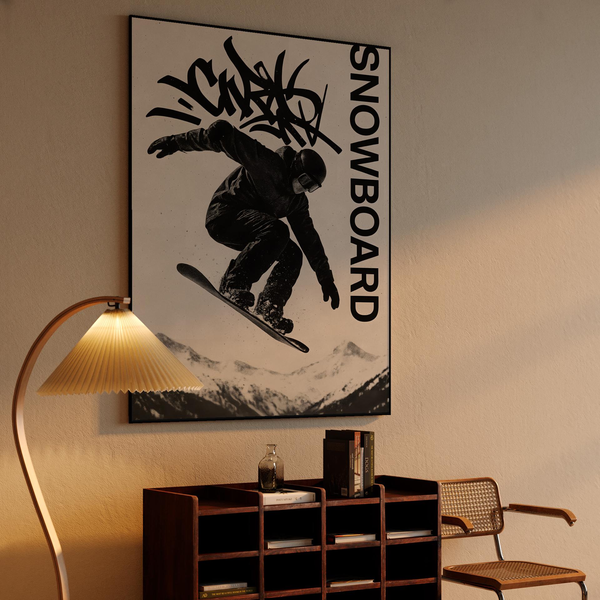 Urban Snowboard Action