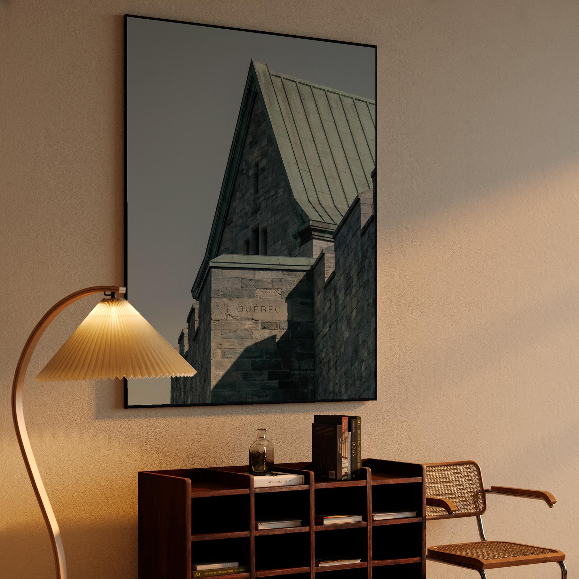 Engraved Stone of Old Quebec