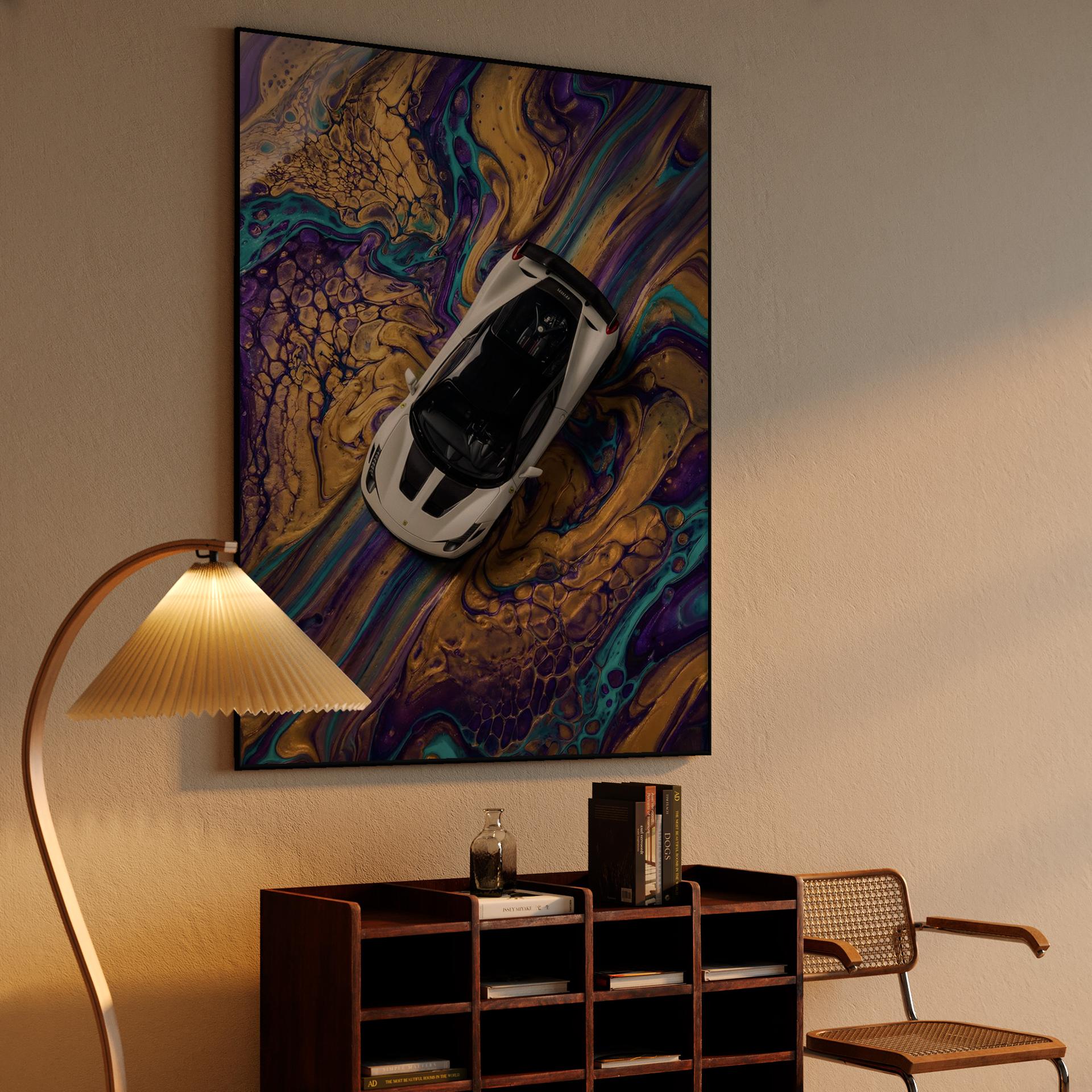 Liquid Gold Ferrari 458 Speciale