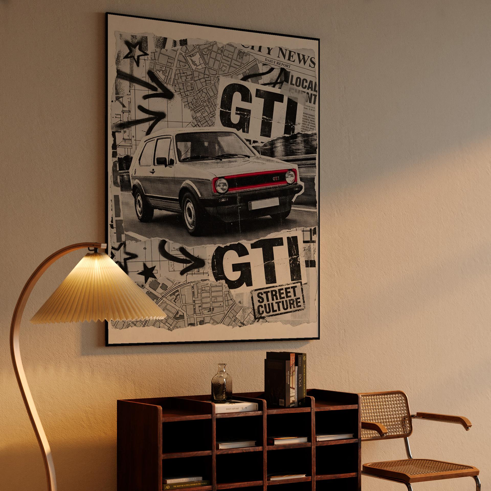 GTI Street Culture: The Original Hot Hatch Collage