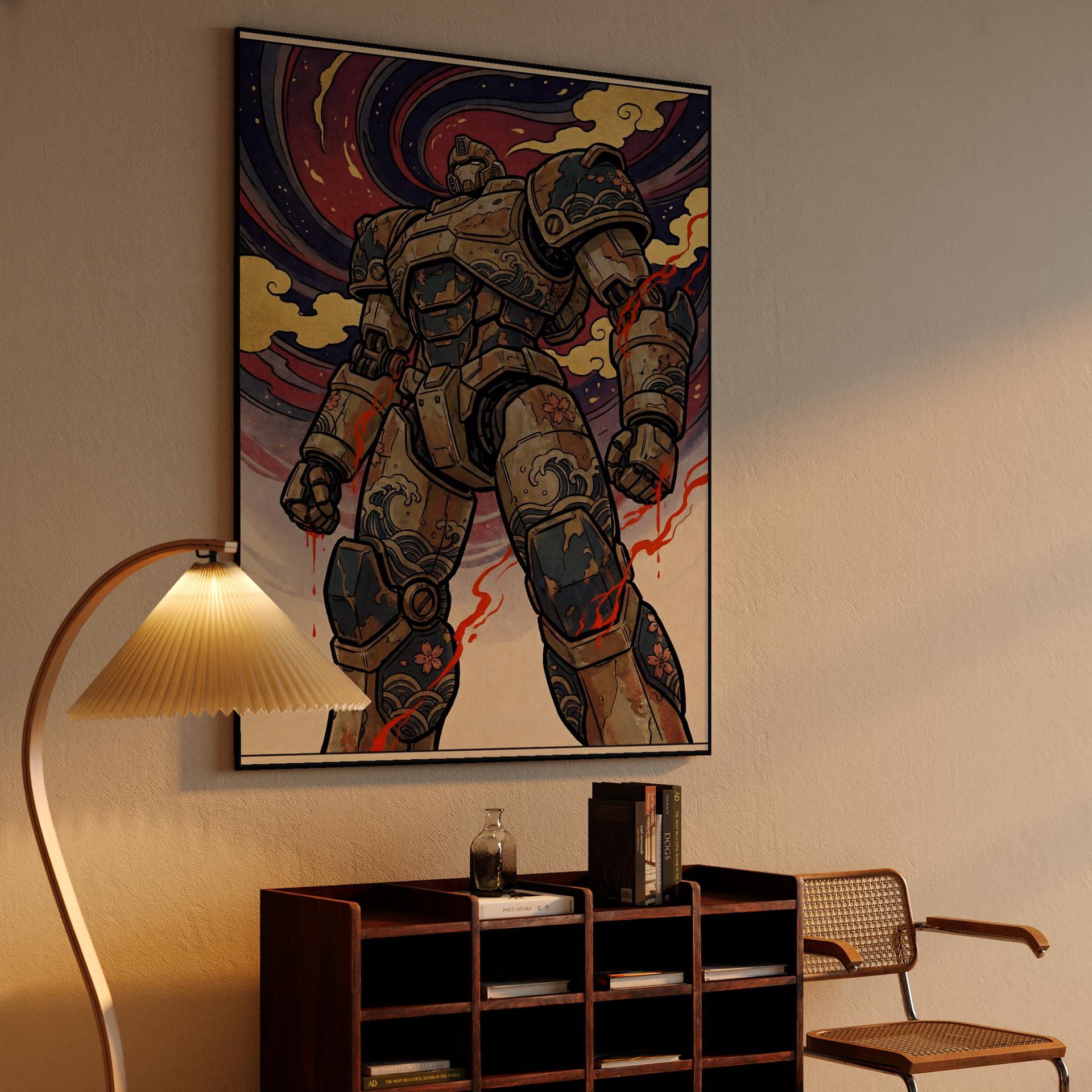 Ukiyo-e Sentinel: The Great Wave Mecha