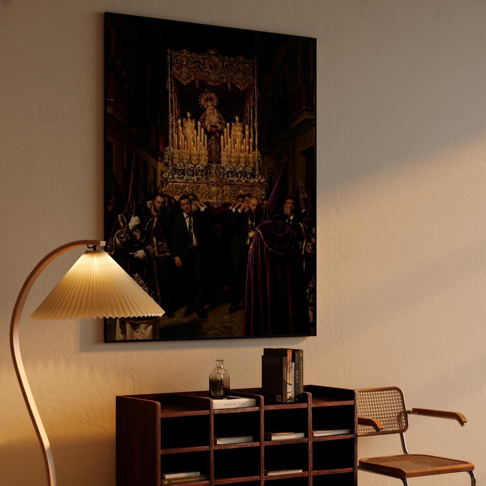 The Weight of Devotion: Holy Week Procession in Málaga