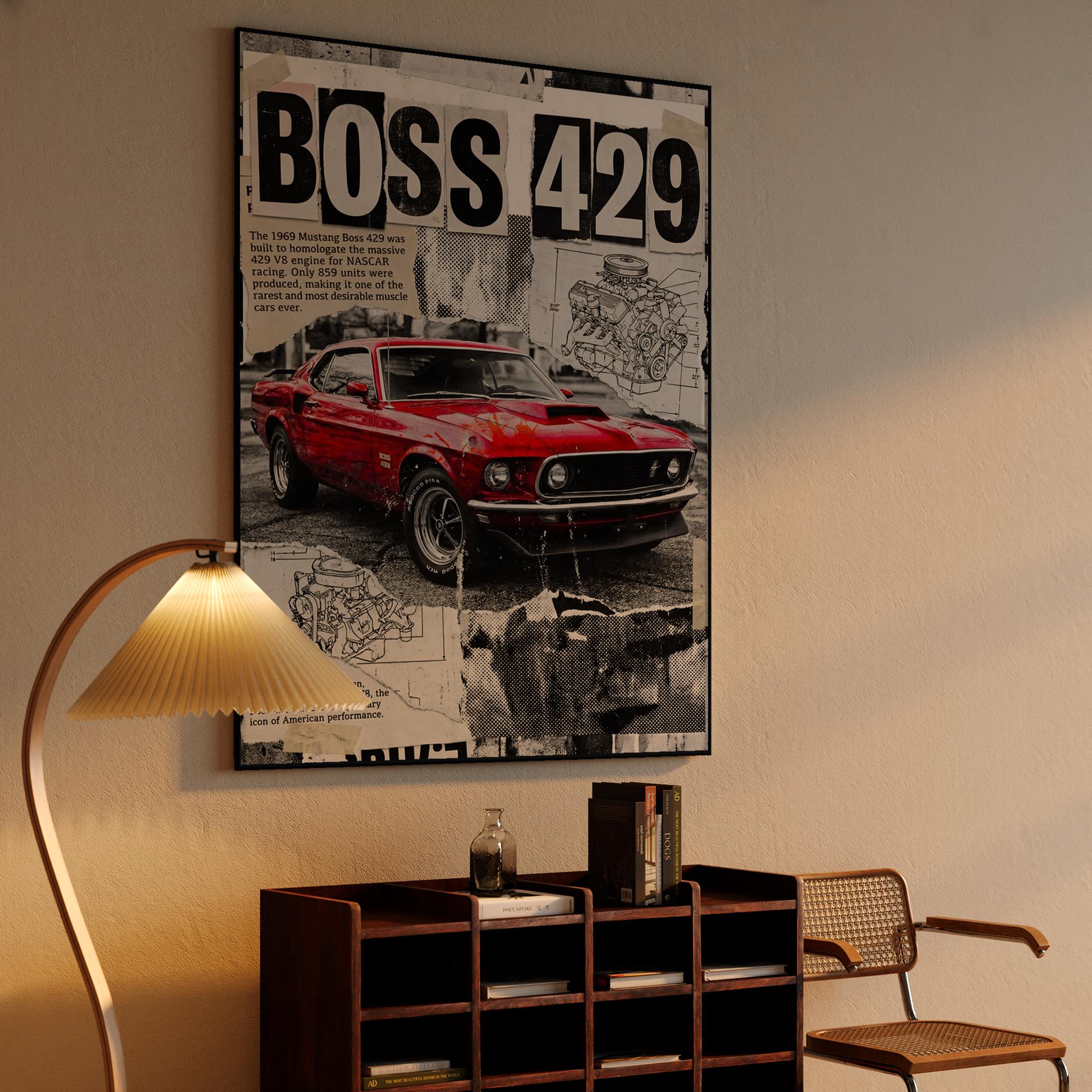 Boss 429: Engineering the Legend Collage