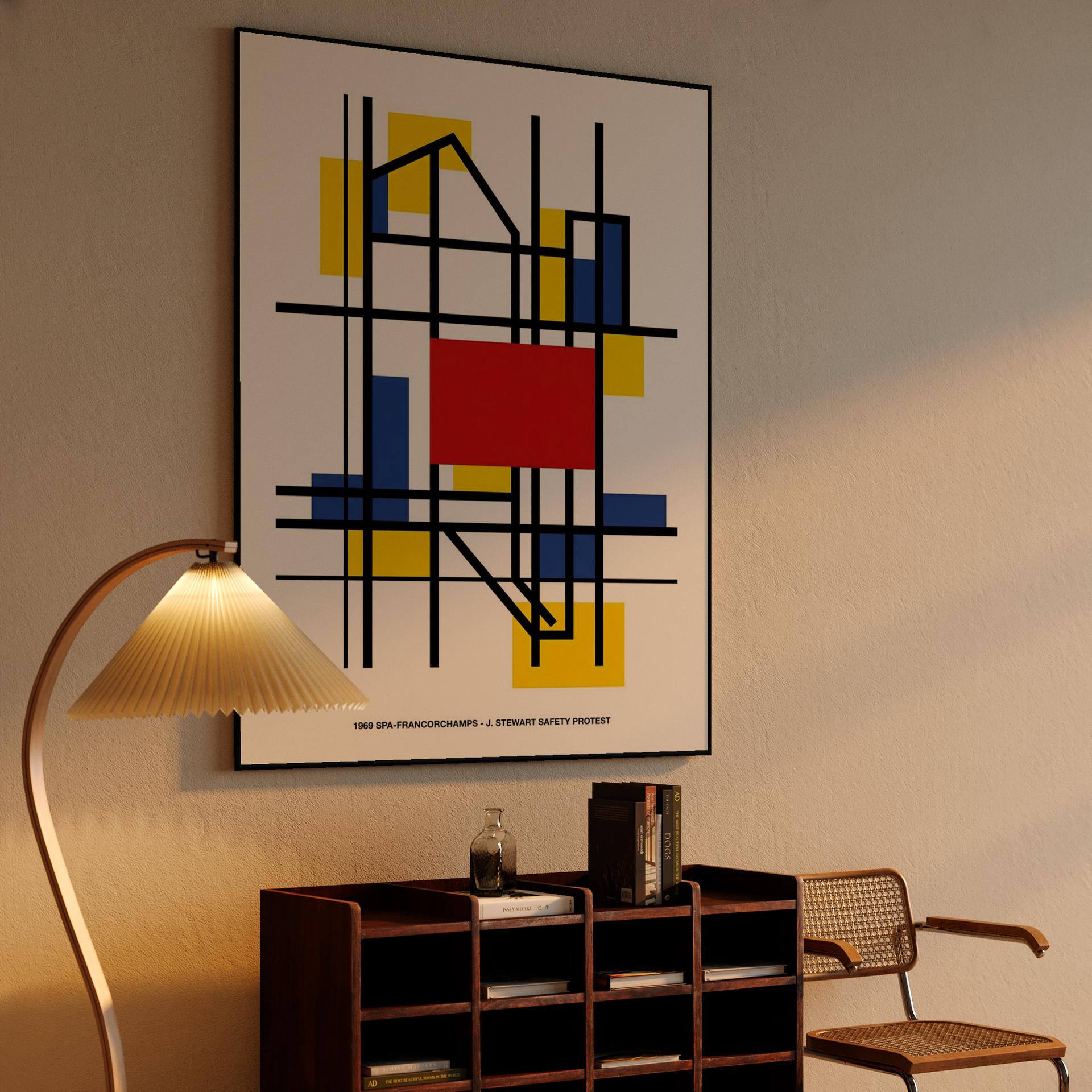 Spa-Francorchamps 1969: Jackie Stewart De Stijl Safety Tribute