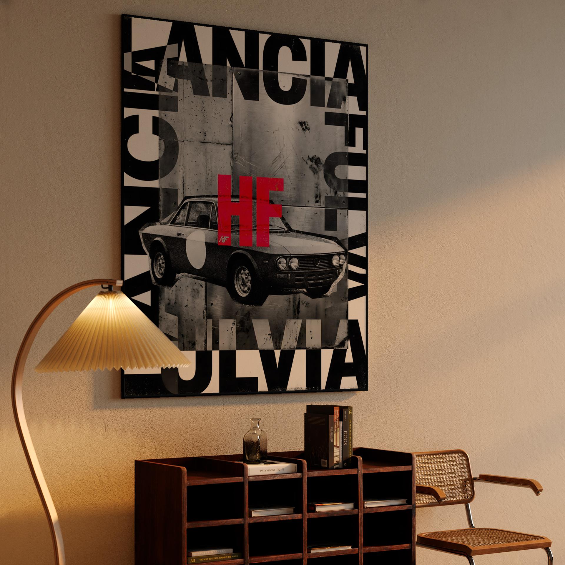 Lancia Fulvia HF Industrial Collage