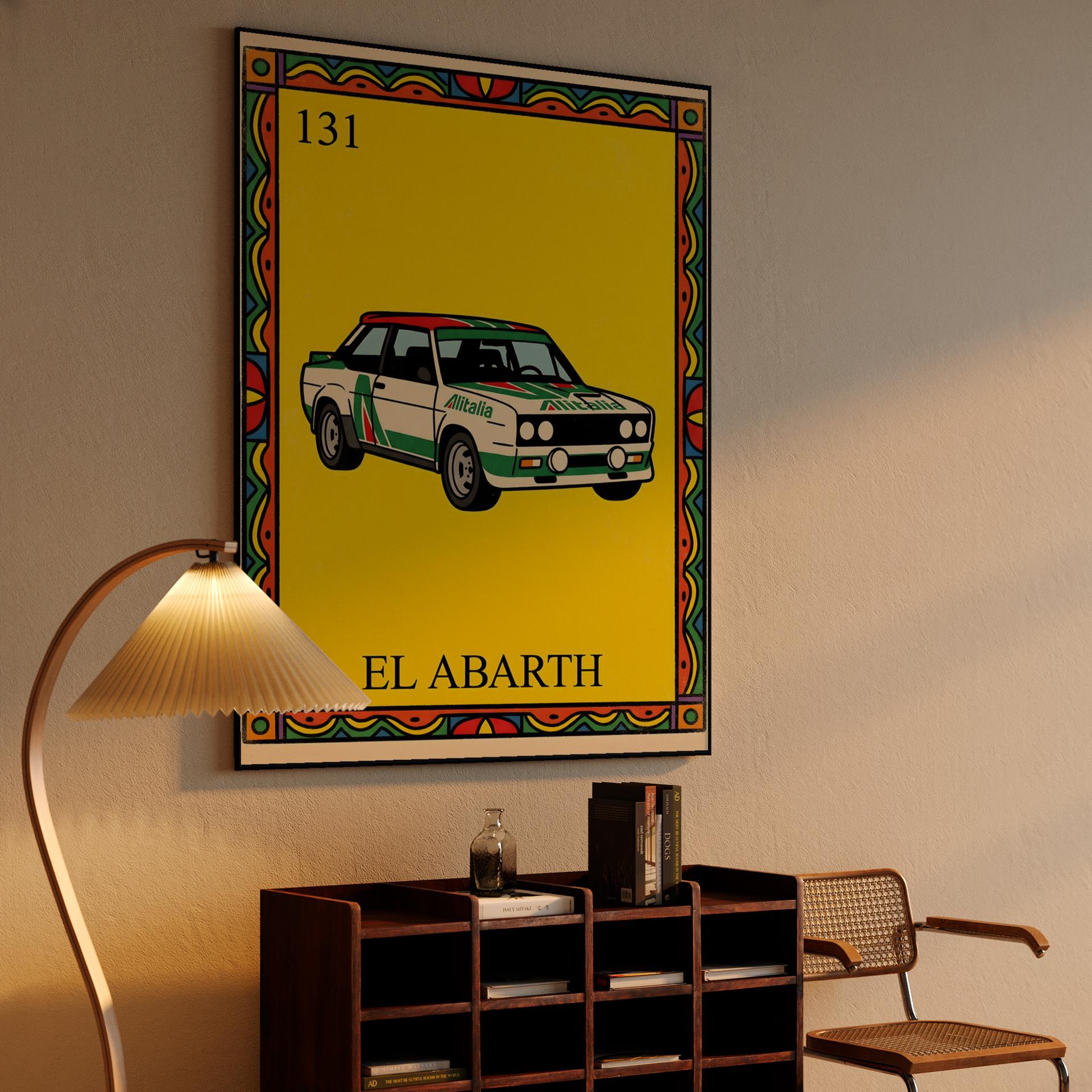 El Abarth - Fiat 131 Alitalia Loteria Edition