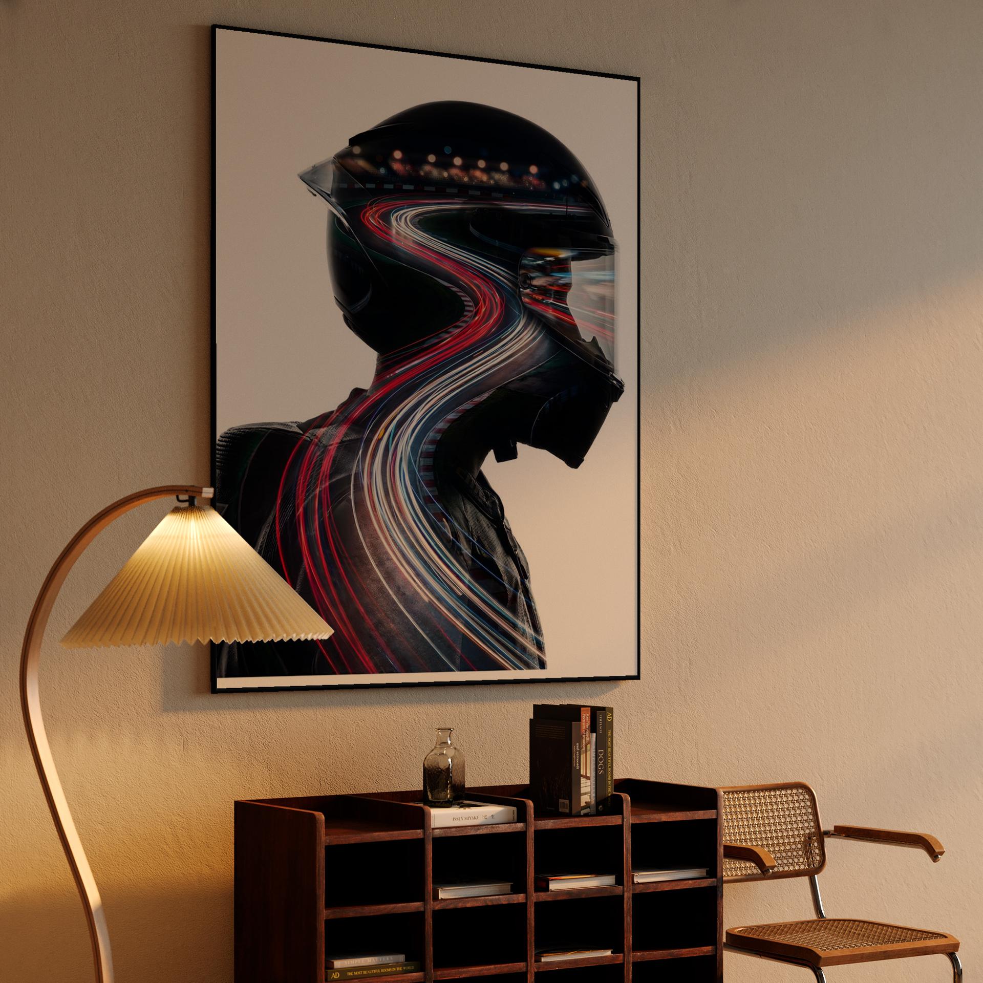 Kinetic Silhouette: The Spirit of the Night Race