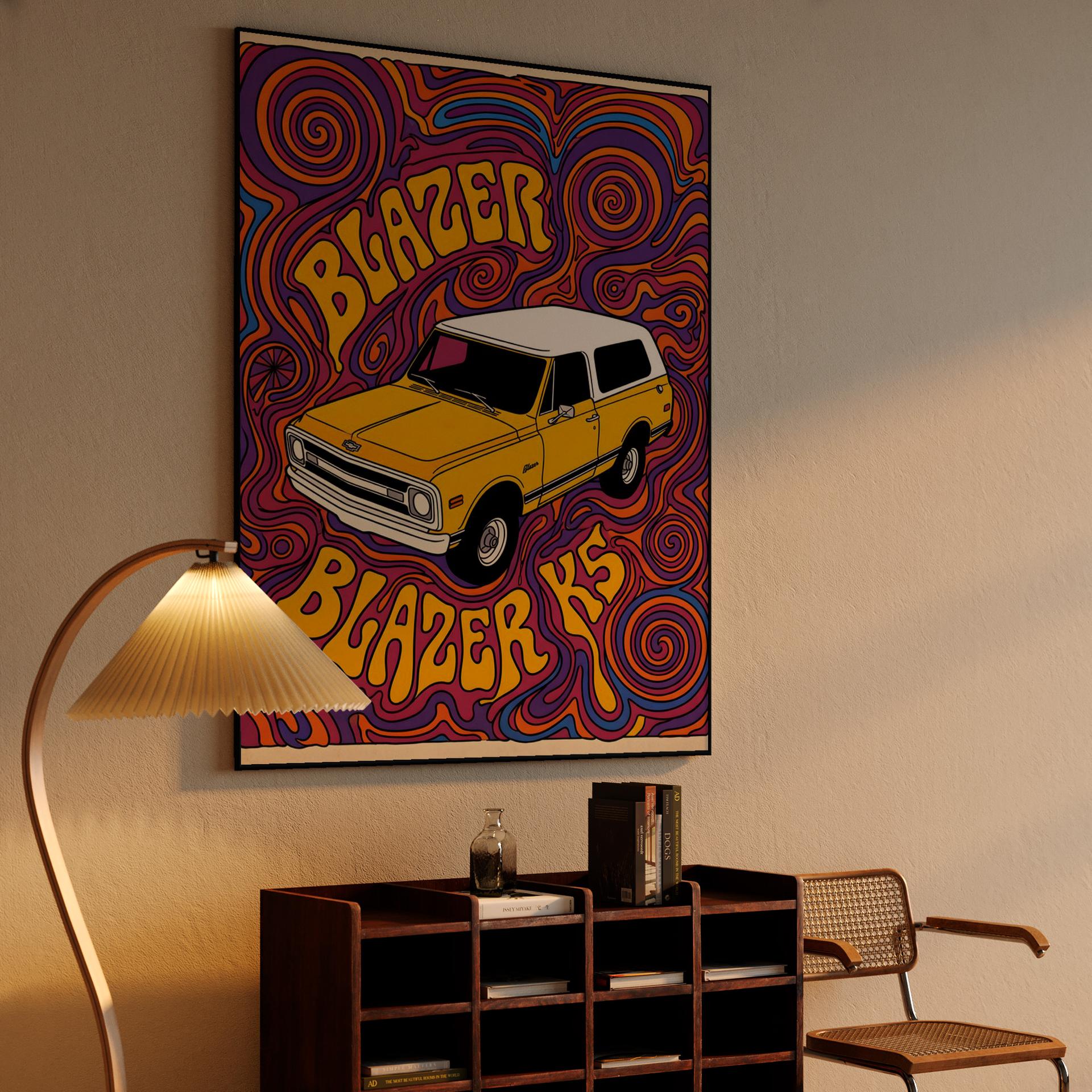 K5 Blazer: Psychedelic Retro Swirl