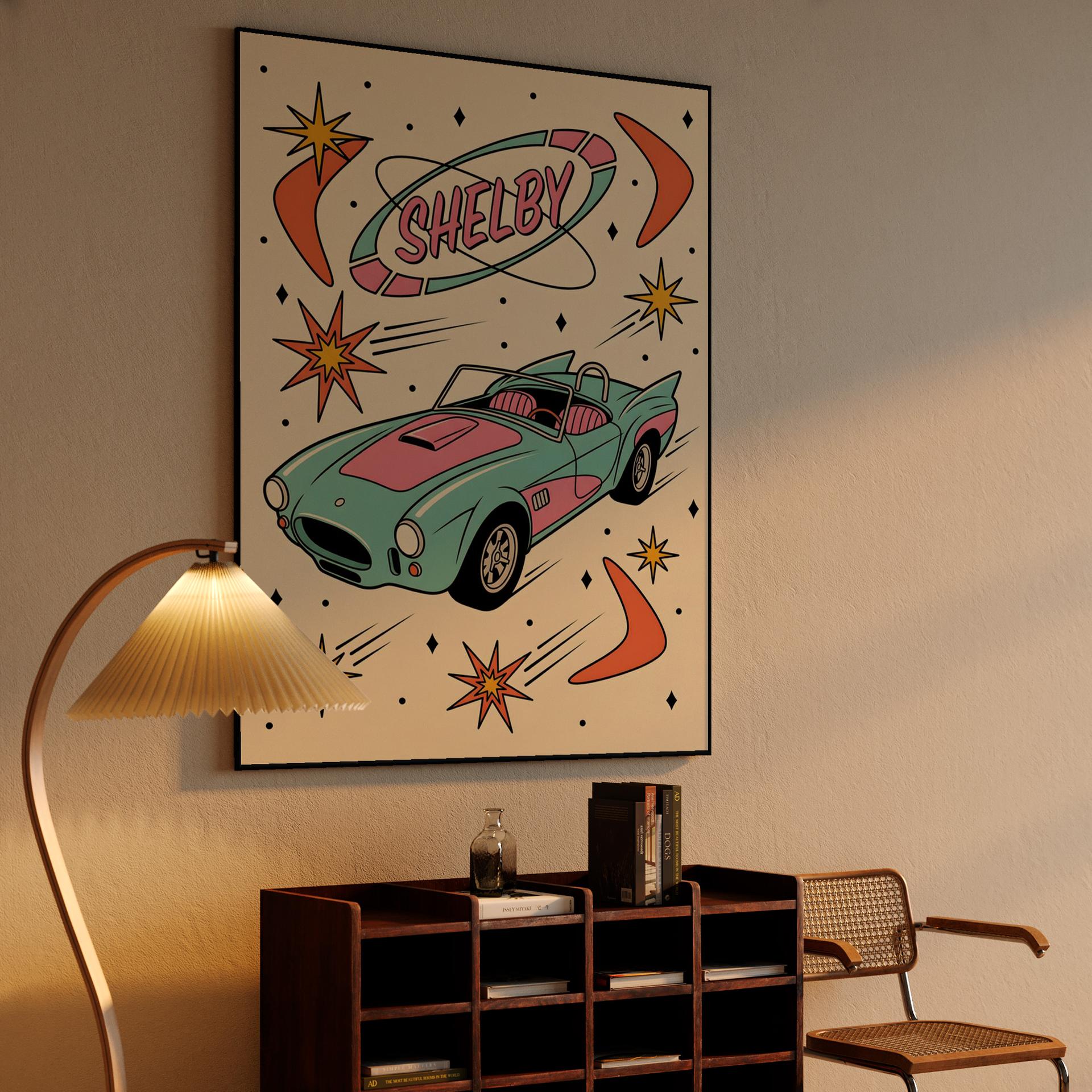 Shelby Cobra Retro Atomic Drive