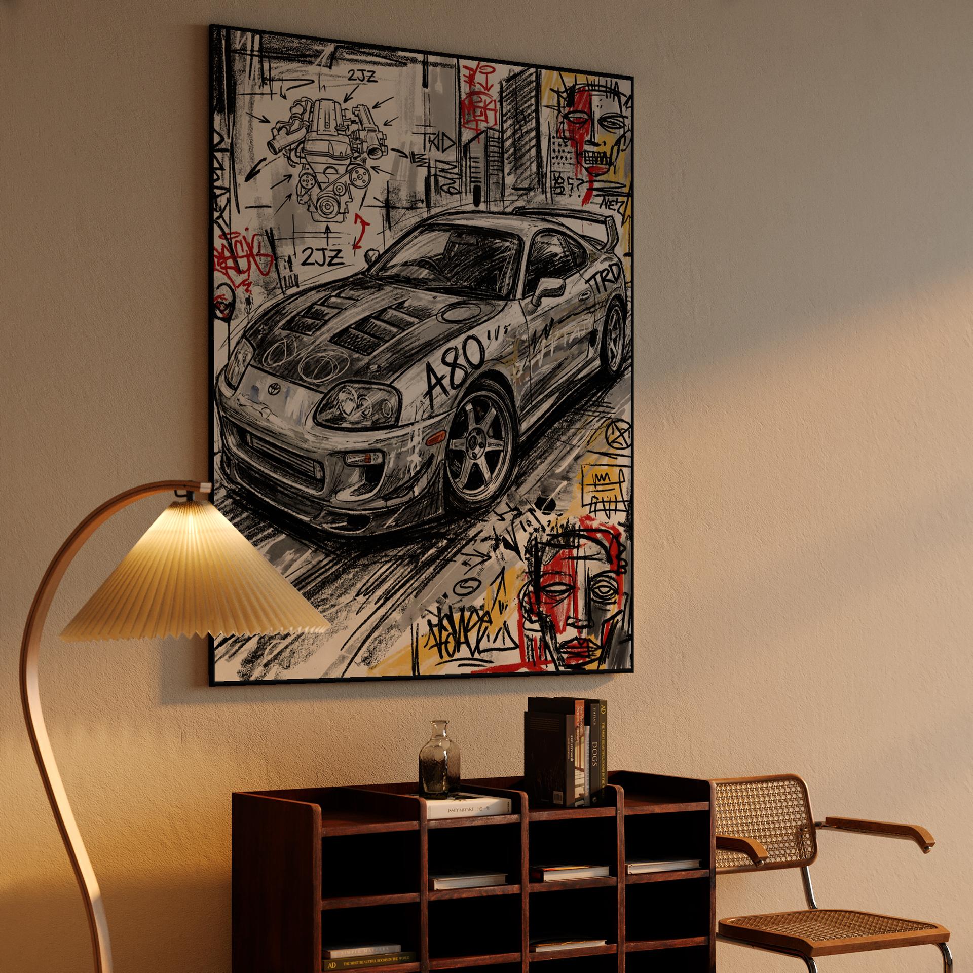 Supra A80: Neo-Expressionist Street Soul