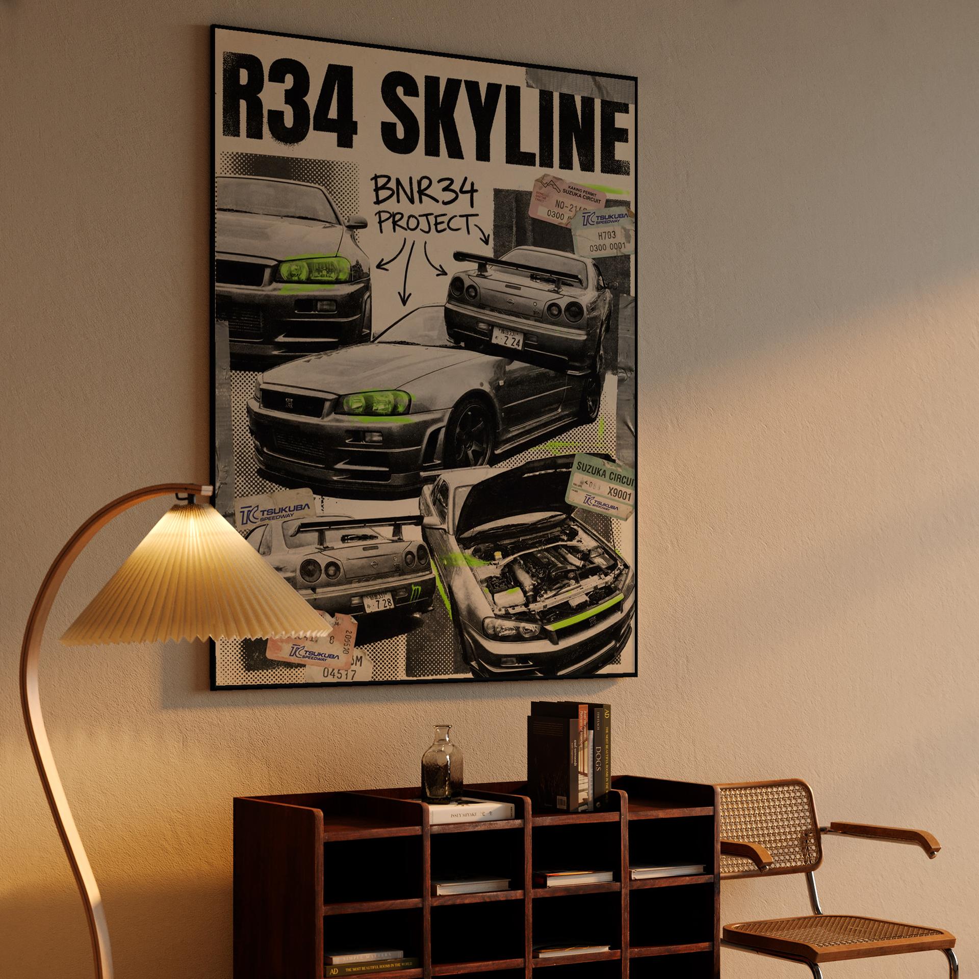 BNR34 Project Tuner Collage