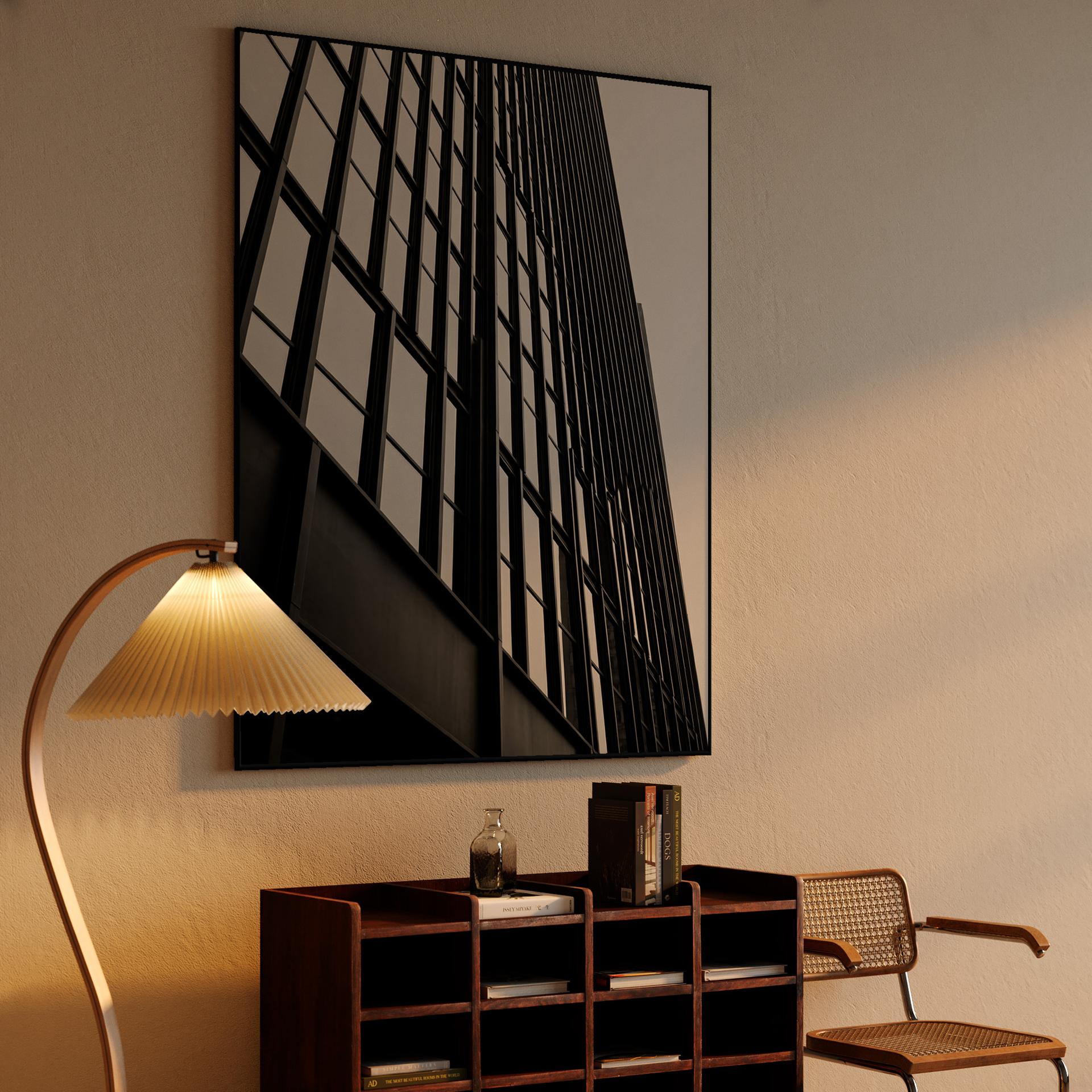 Modernist Monolith: Chicago High-Rise Perspective