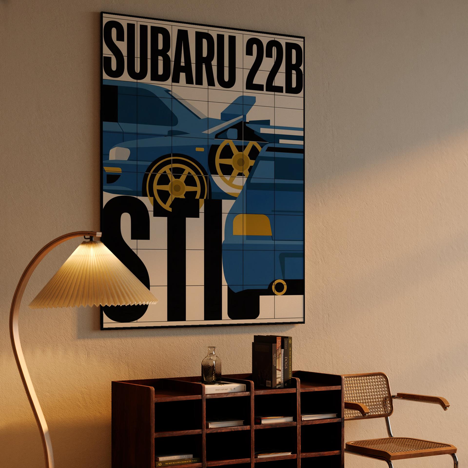 Subaru 22B STi: Graphic Rally Legend