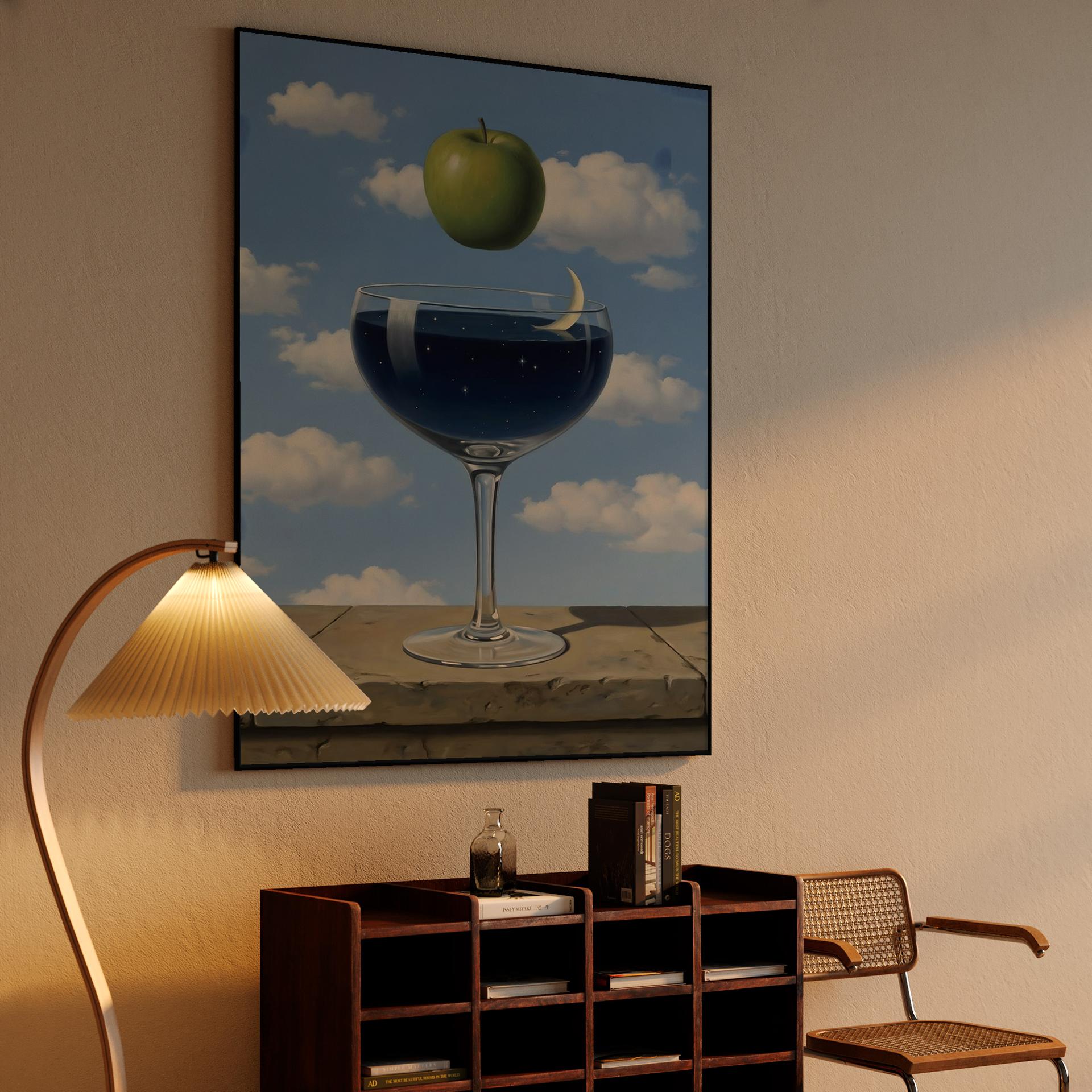 The Midnight Sip Surrealism