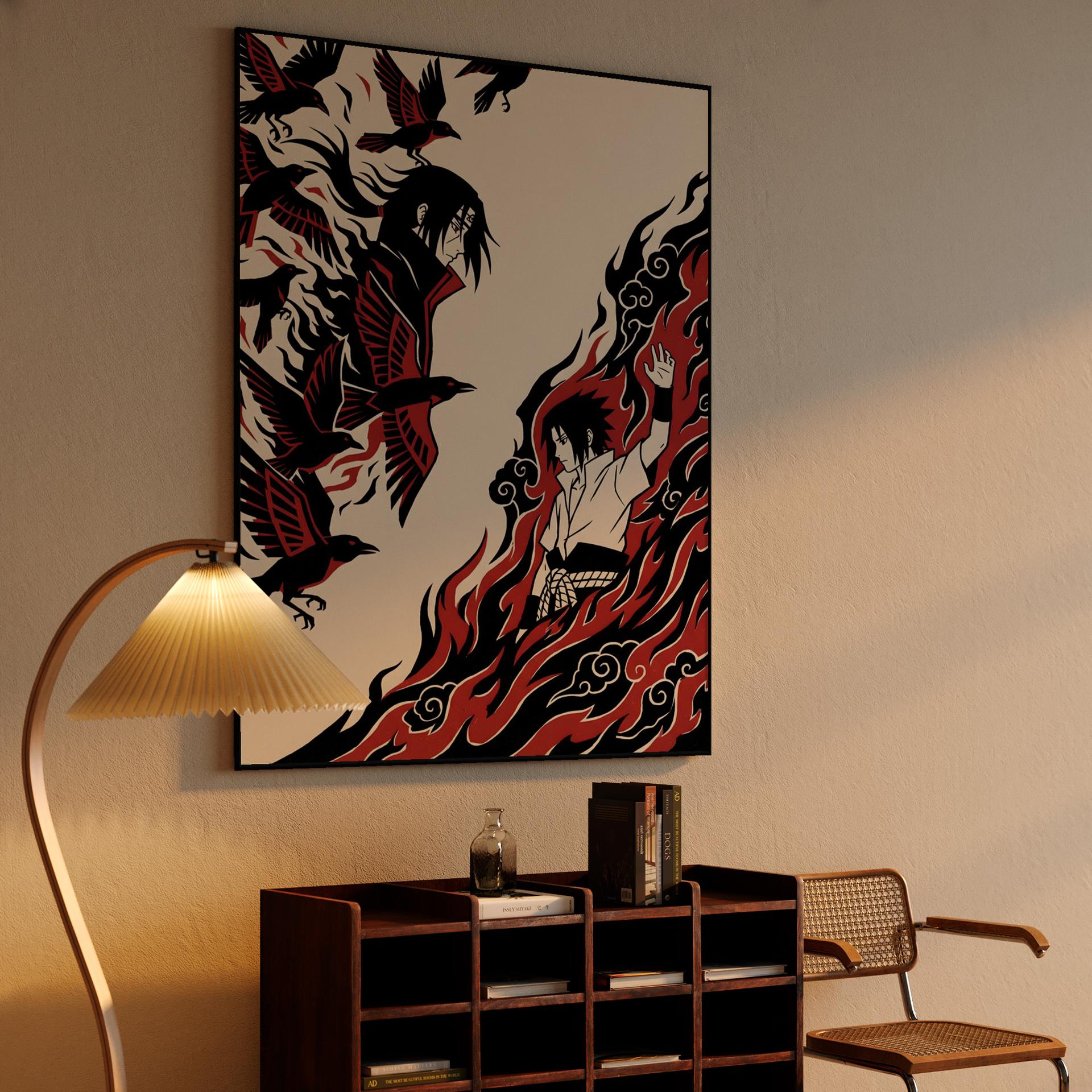 Uchiha Legacy: Crows and Flames