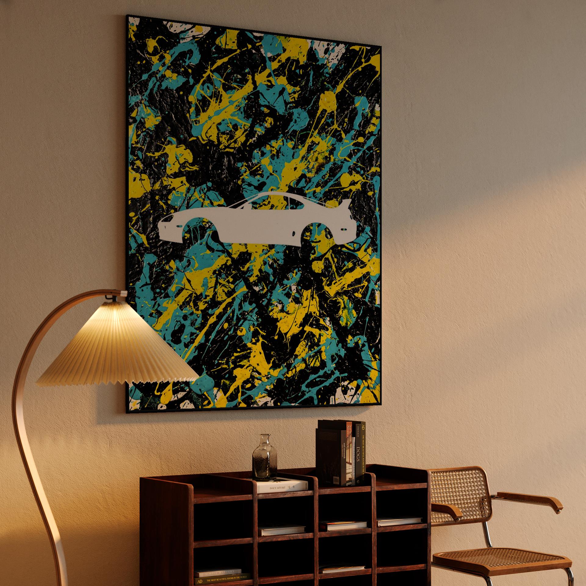 Supra A80 Chromatic Splatter