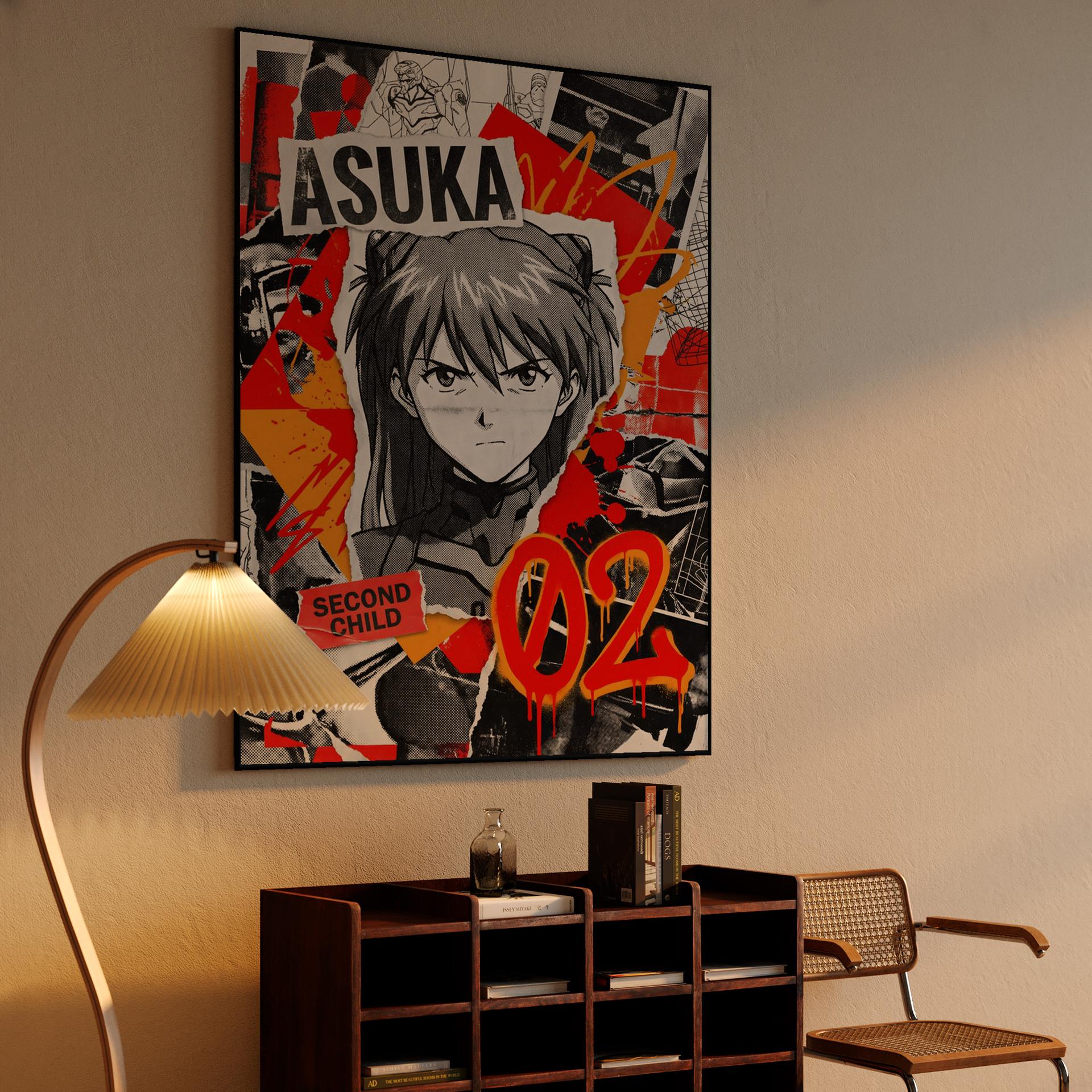 Asuka 02: Second Child Punk Collage