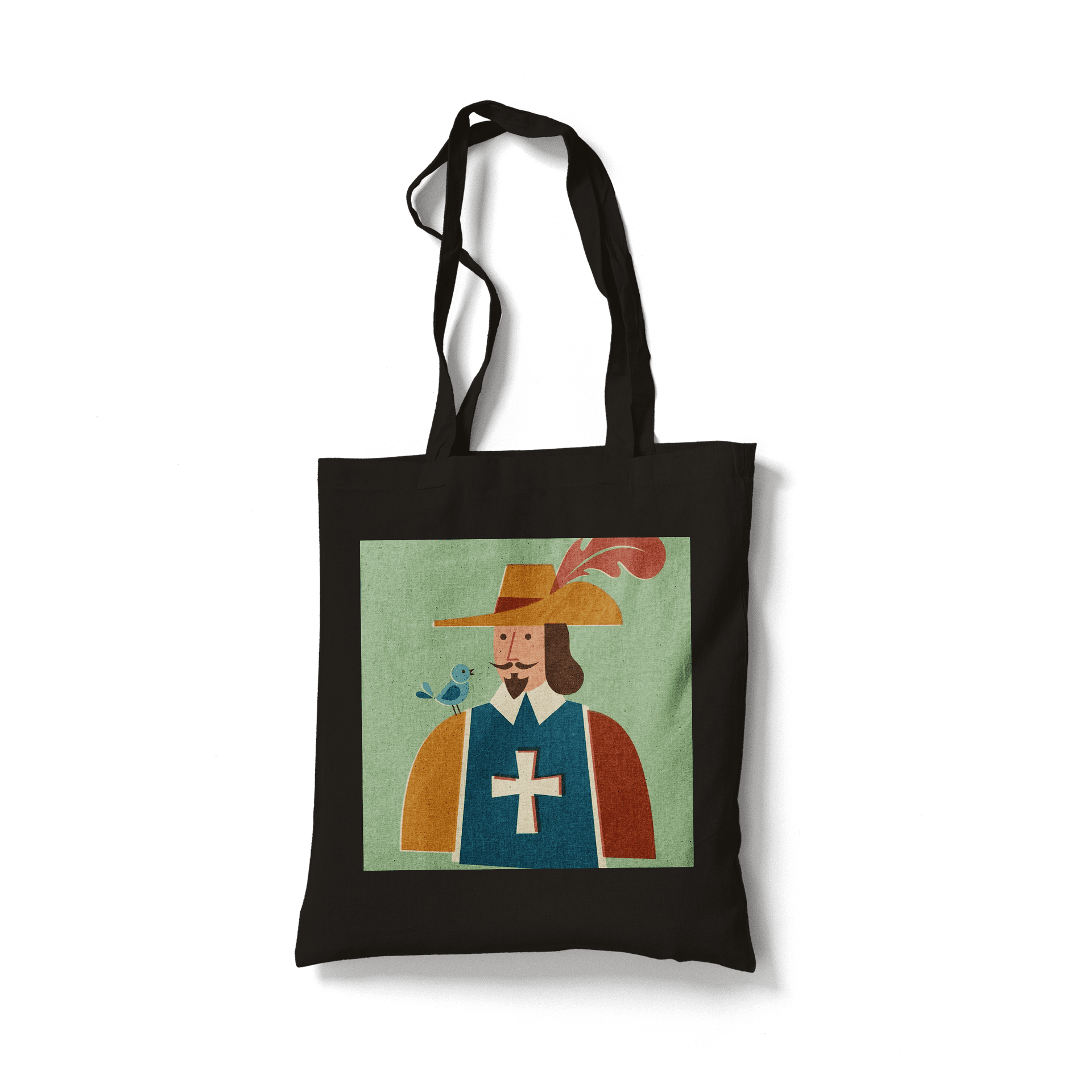 The Musketeer's Song: Minimalist French Guard Art
