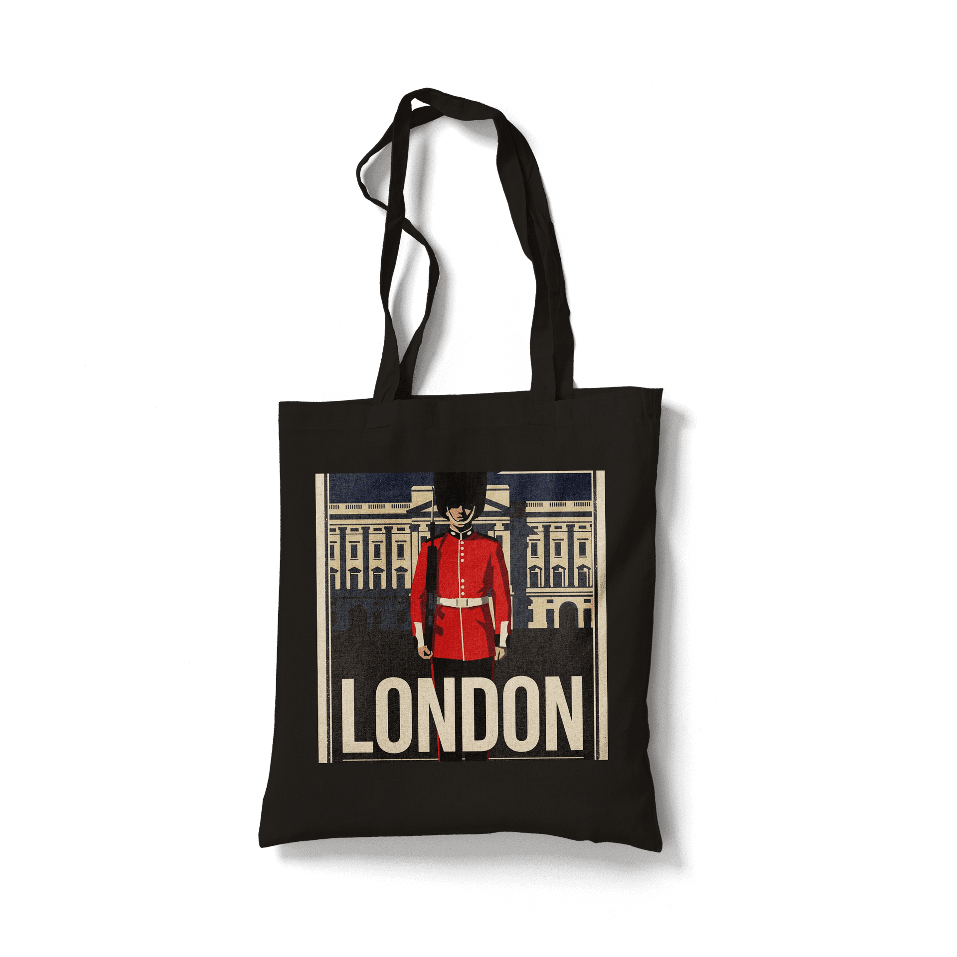 London Art Deco Poster: Royal Guard at Buckingham Palace