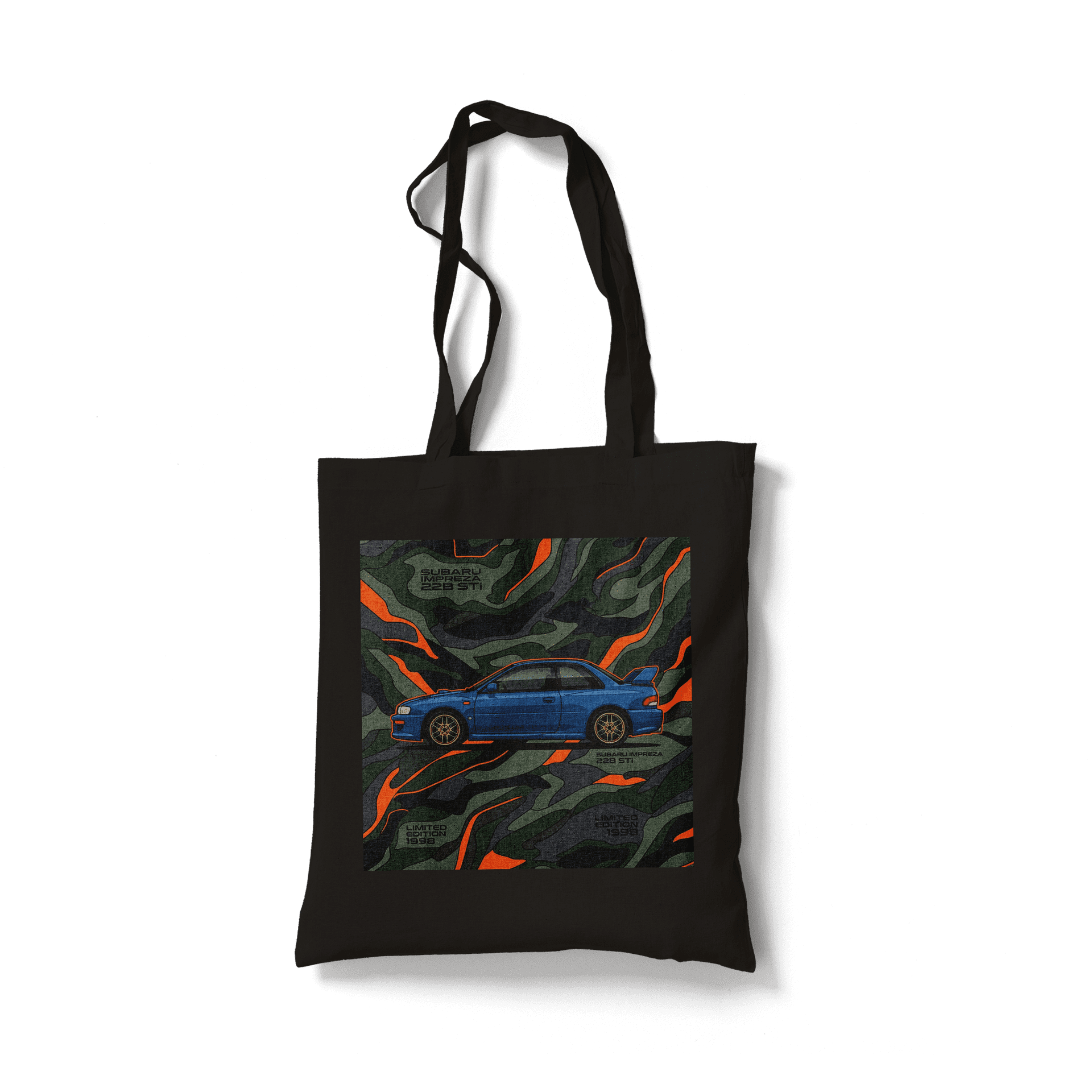 Subaru Impreza 22B STi Camouflage Wave Poster