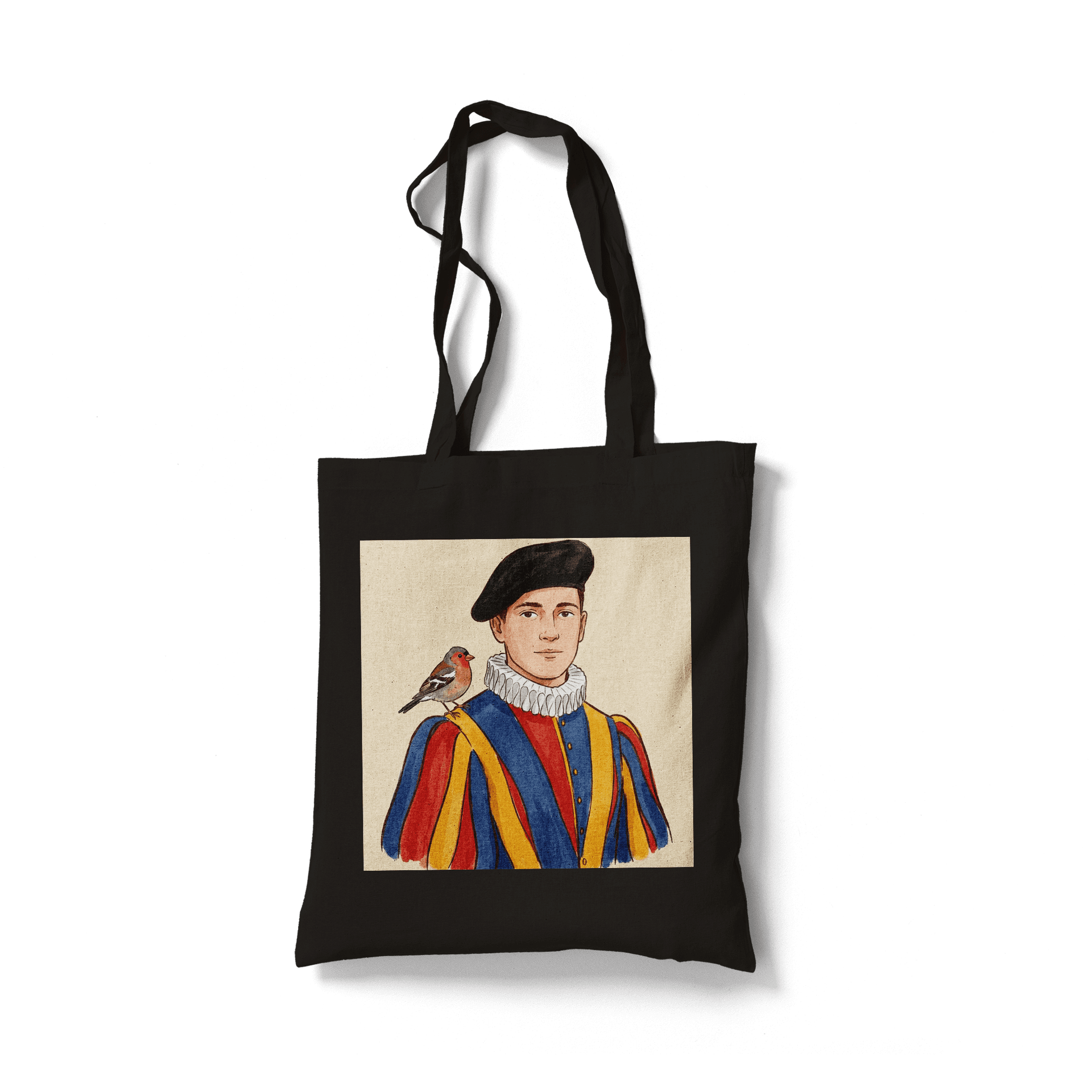 The Guard's Friend: Minimalist Swiss Guard Art