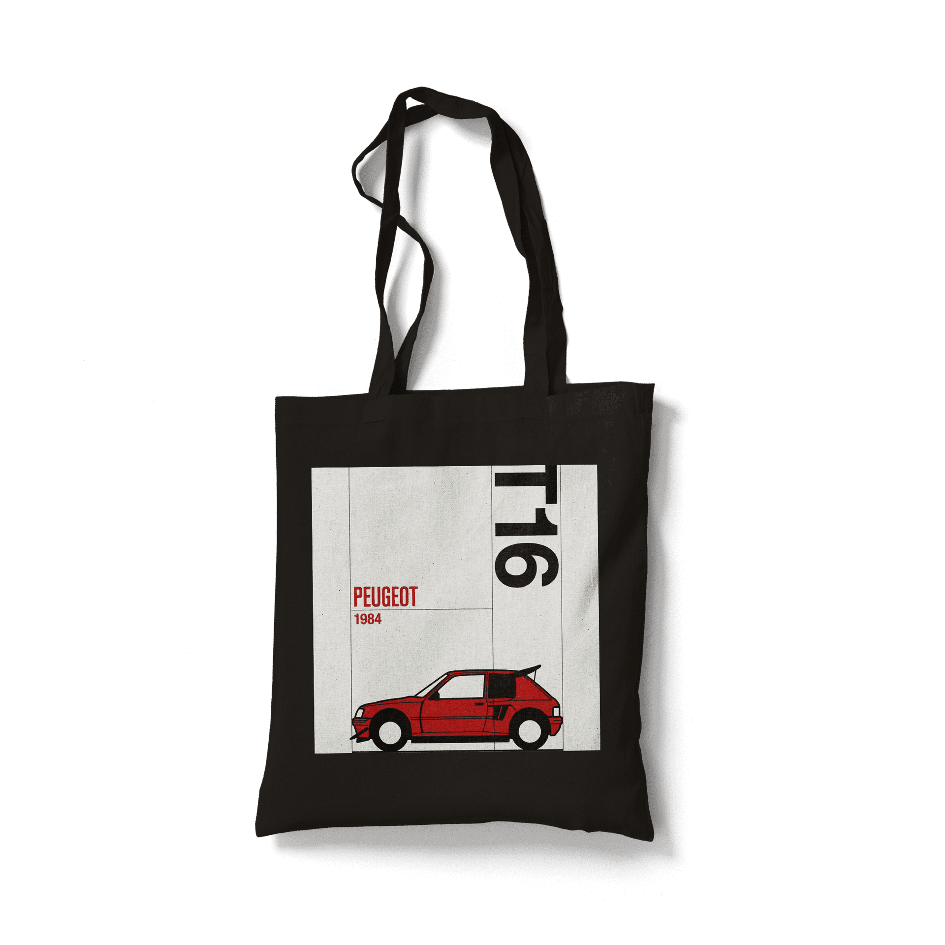 Peugeot 205 T16 1984 - Avant-Garde Constructivist Poster