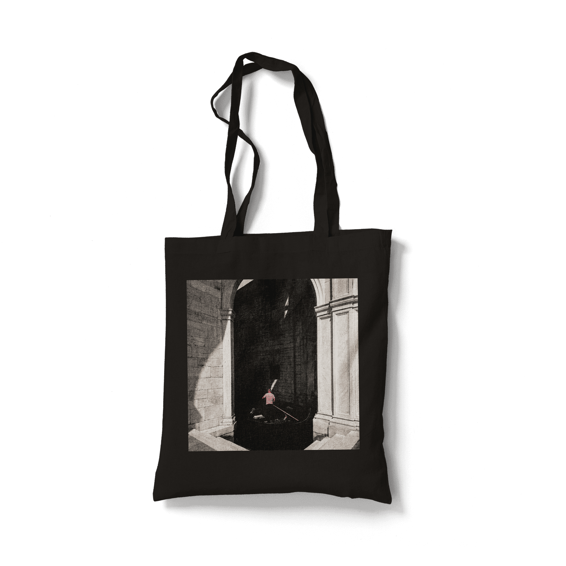 Through the Arch: Venice Gondolier Portrait