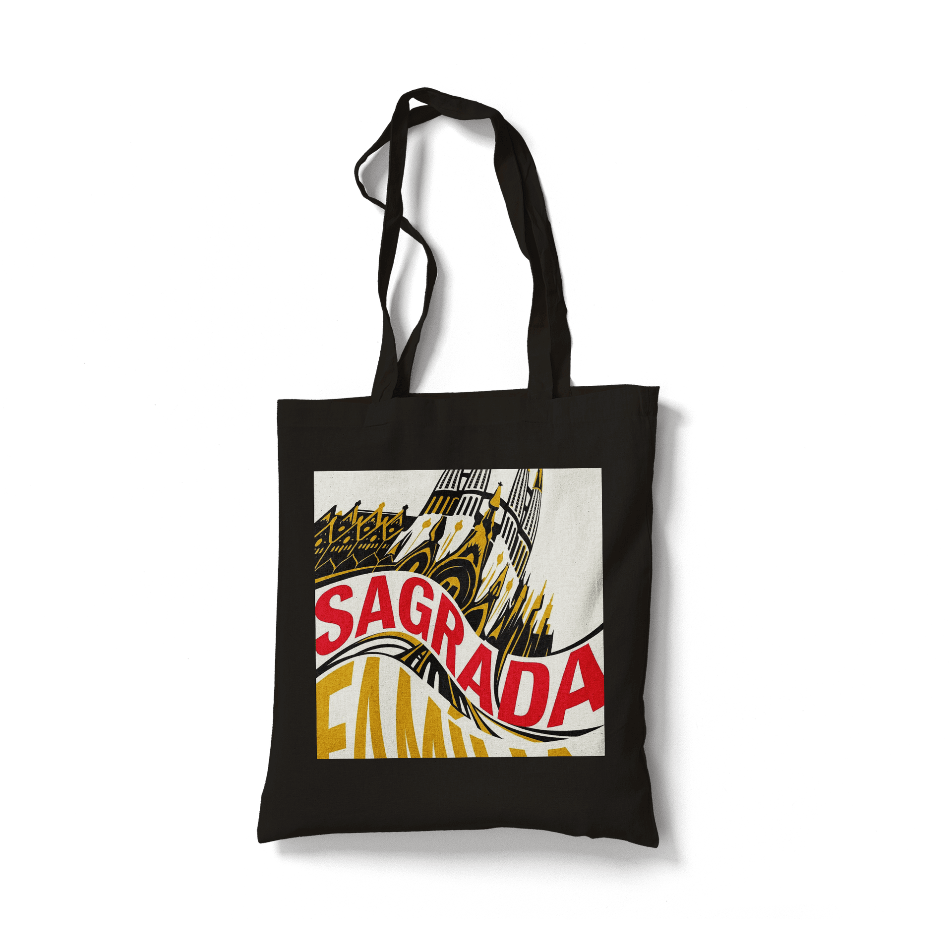 Minimalist Sagrada Familia Graphic