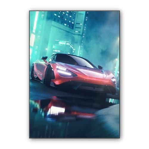 Mclaren 765LT wall art poster