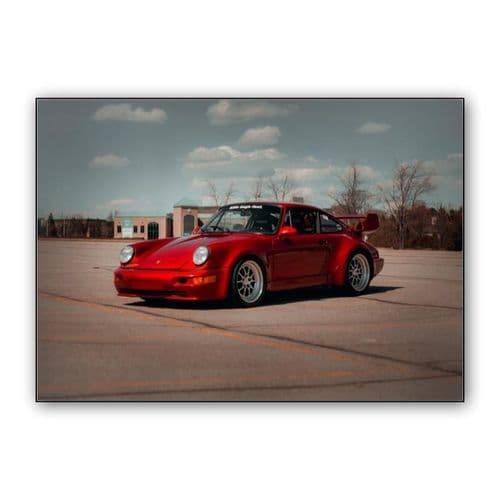 RWB Porsche 964 Turbo wall art poster
