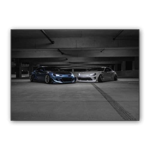 Toyota GT86 wall art poster