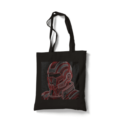 N7 Helmet Op Art Distortion wall art poster