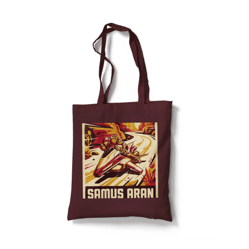 Samus Aran Metroid Grand Prix Retro Poster wall art poster