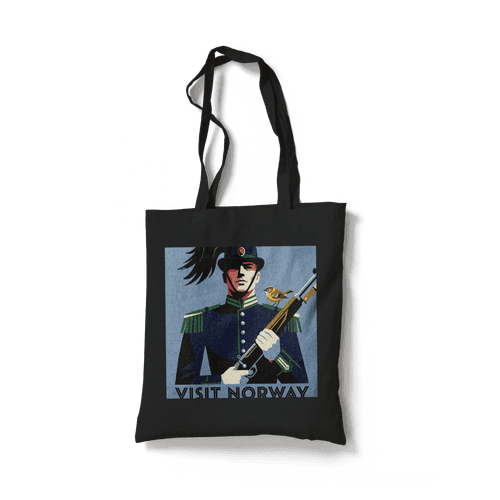 Visit Norway Retro Poster: His Majesty's King's Guard wall art poster