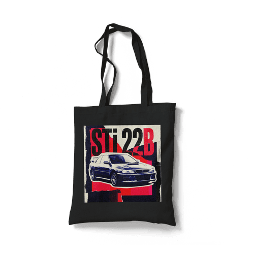 Subaru Impreza WRX STi 22B Vintage Collage Poster wall art poster