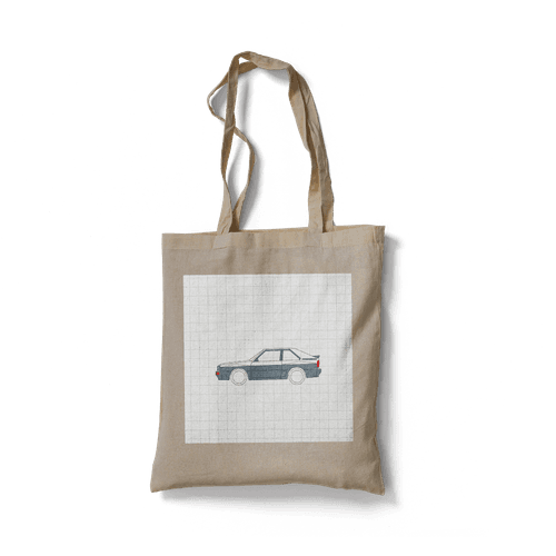 Audi Sport Quattro Minimalist Grid Technical Drawing wall art poster