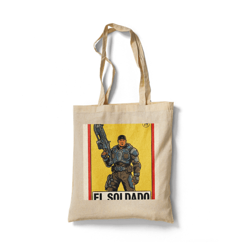 Lotería El Soldado Marcus Fenix wall art poster