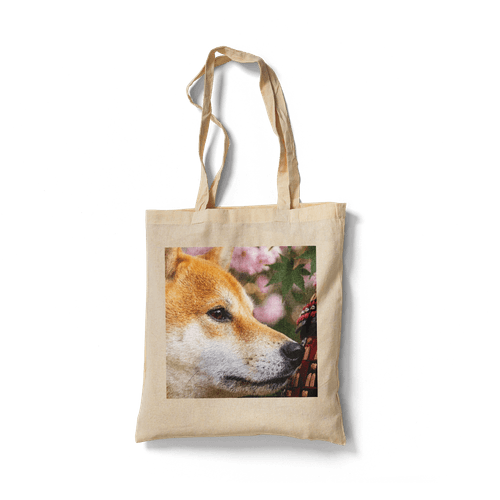 The Samurai's Shiba - Close-Up Japan Heritage Dog Photo wall art poster