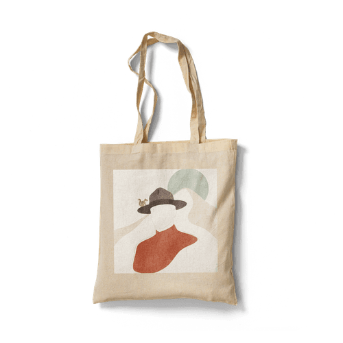 The Ranger and the Chipmunk - Minimalist Boho Illustration wall art poster