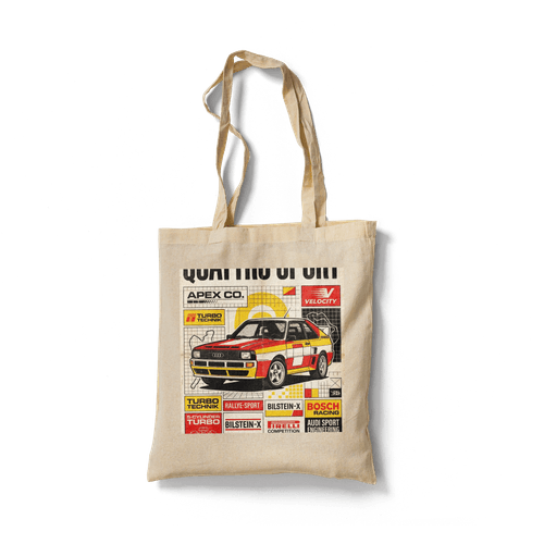 Audi Quattro Sport Group B Vintage Collage Poster wall art poster